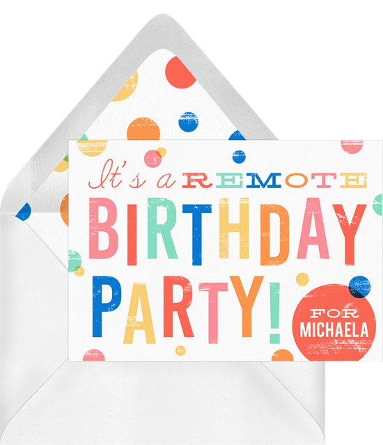 10 Virtual Birthday Party Ideas to Celebrate From Miles Apart