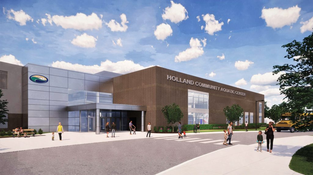 Holland aquatic center breaks ground on latest renovation Grand