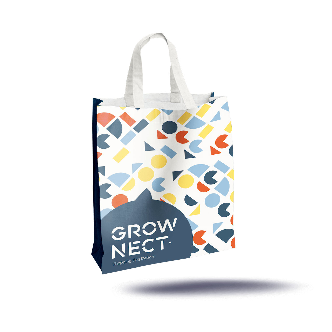 Shopping bag design GrowNect® We design, create, improve and translate