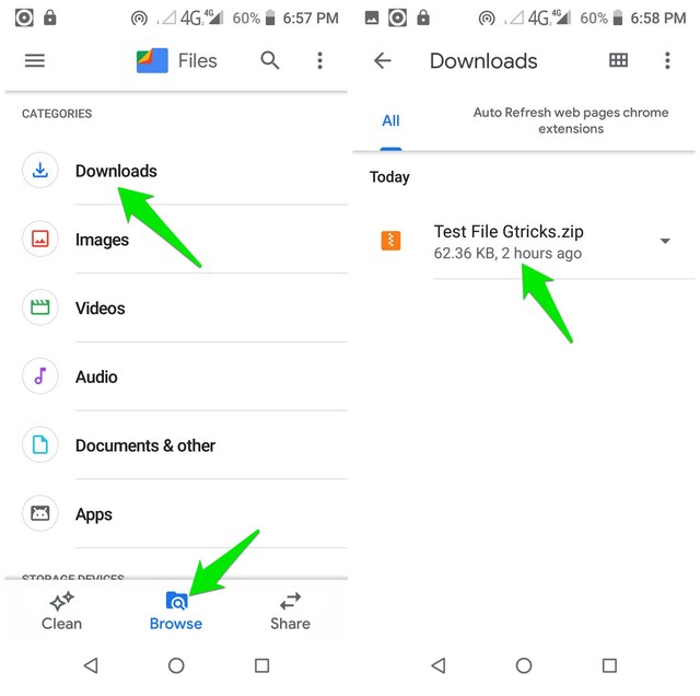 Here’s How To Open Zip Files on Android Using Files By Google App