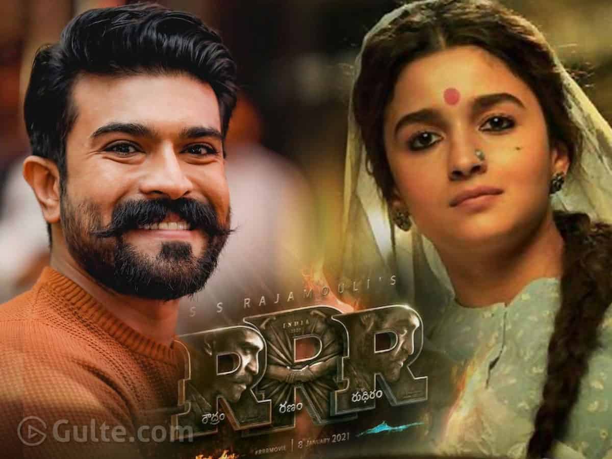 RRR A 1920s set for Charan and Alia’s song Gulte