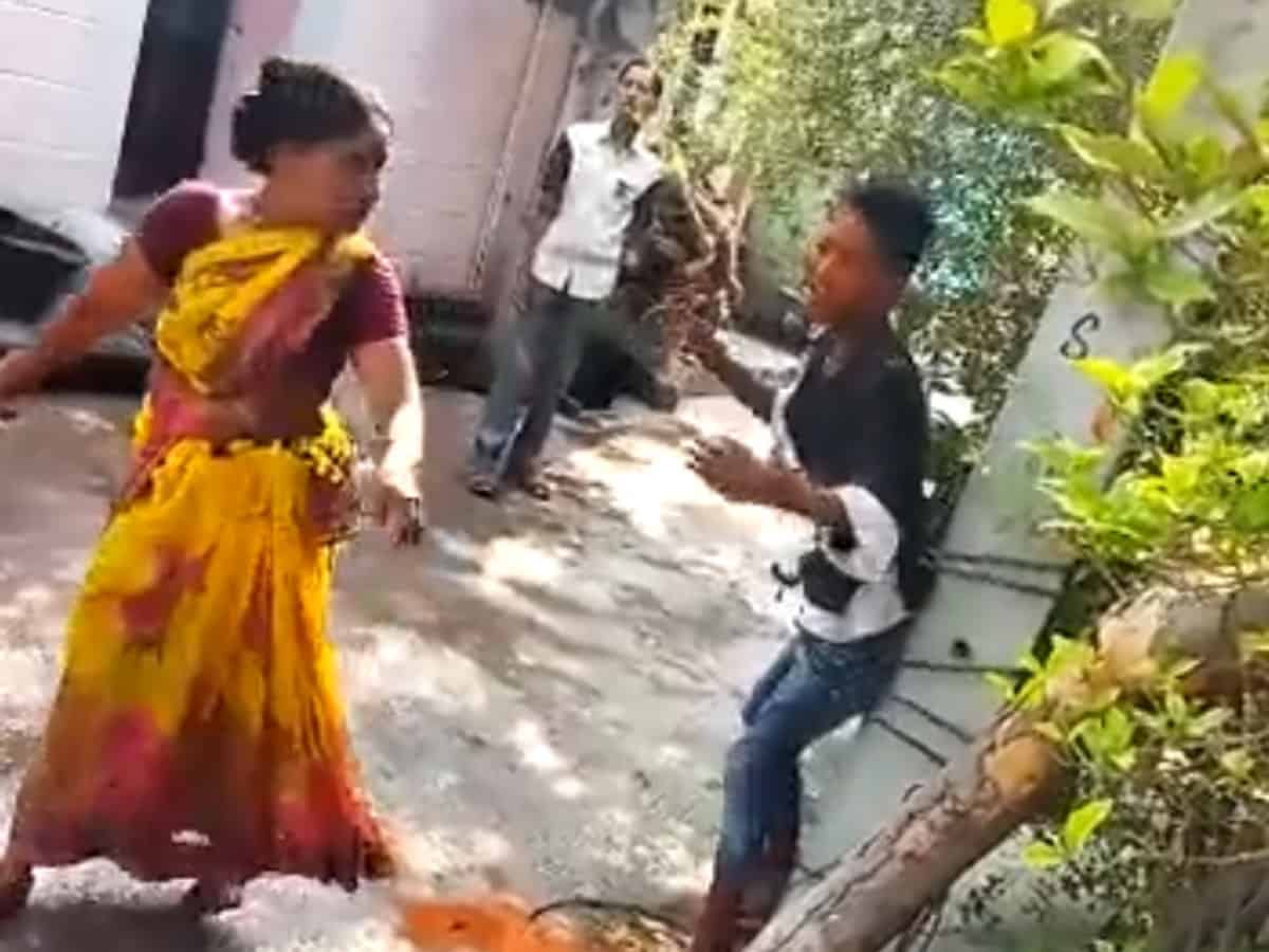 Viral Mother Puts Chilli Powder In Drug Addict Son's Eyes