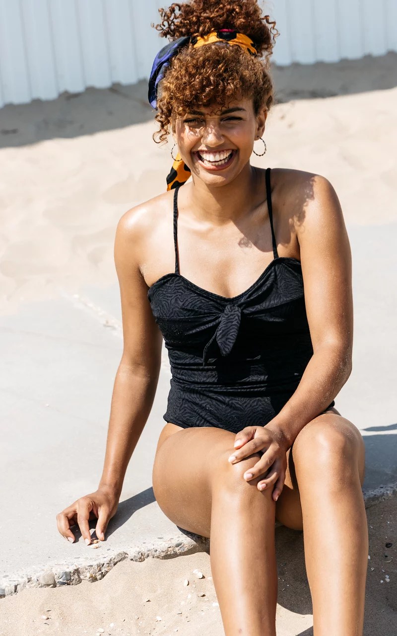 Swim suit with adjustable straps Black Guts & Gusto