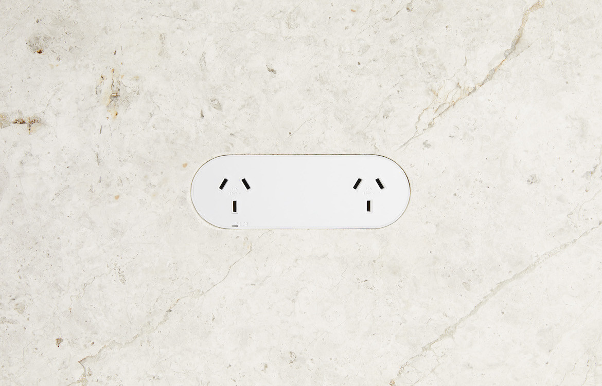 Double Outlet - White | ZETR | Habitus Living