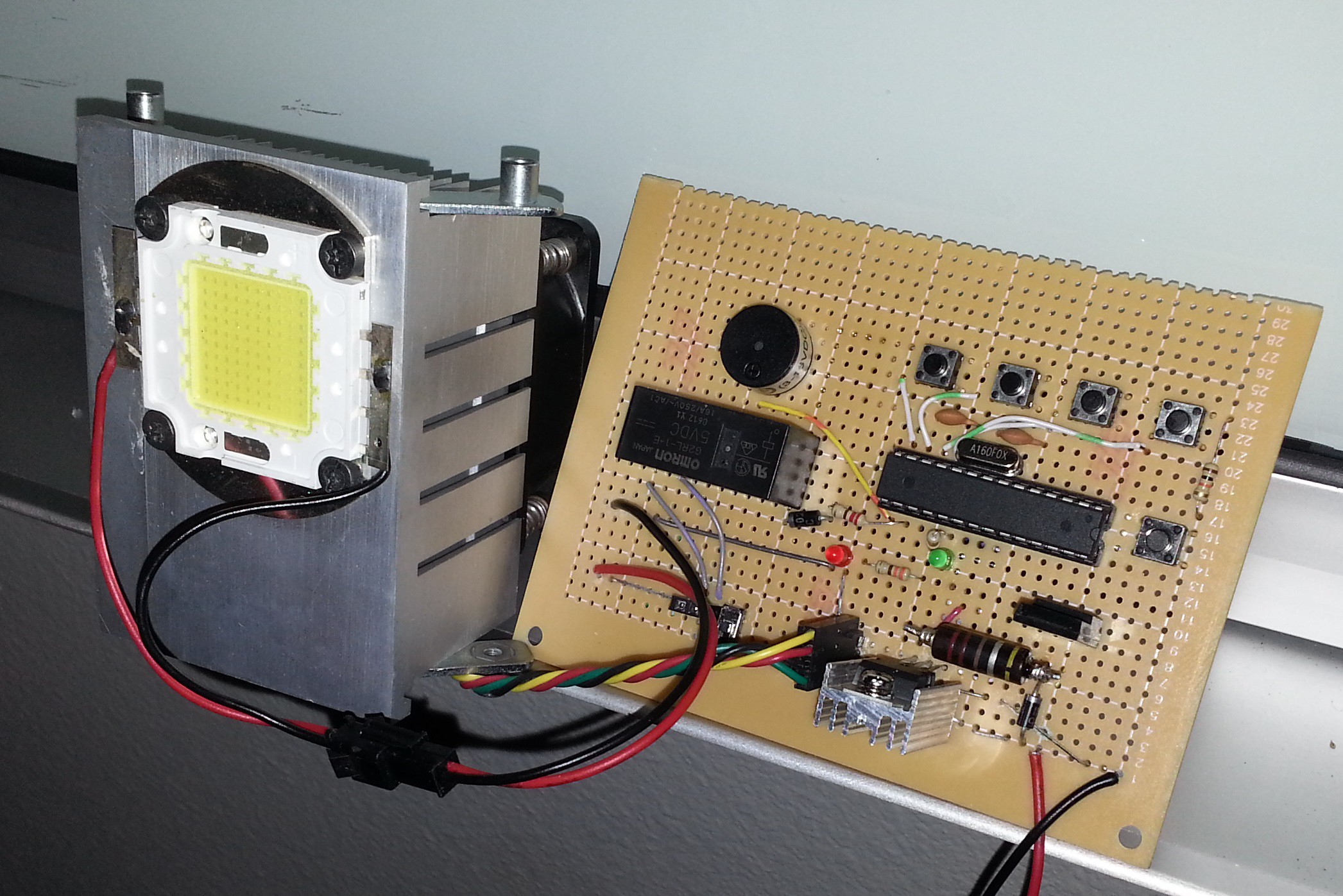 Gallery Arduino / freeduino 100w LED Strobe Light Hackaday.io