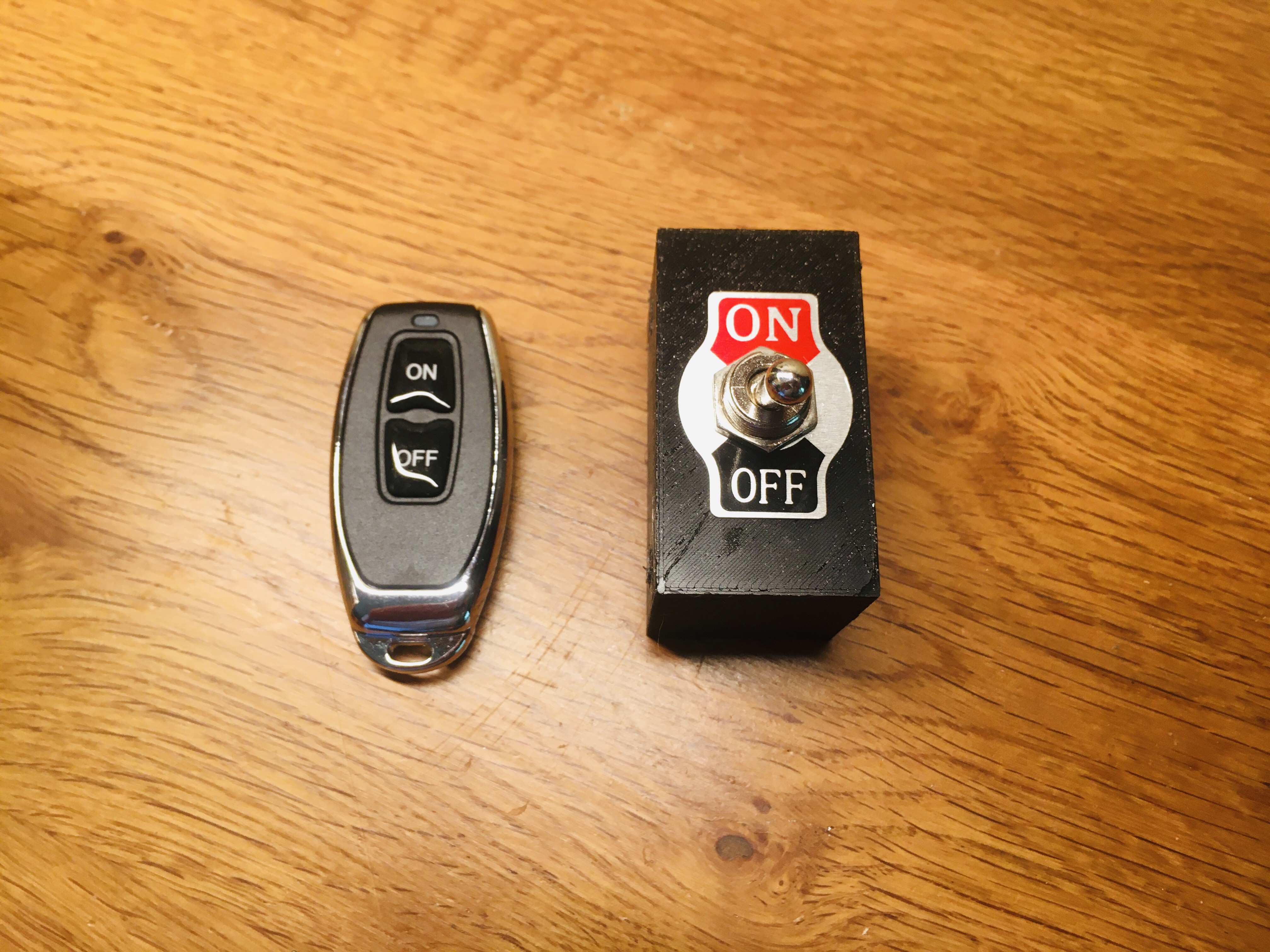 Gallery Wireless pushbutton to toggle switch conversion Hackaday.io