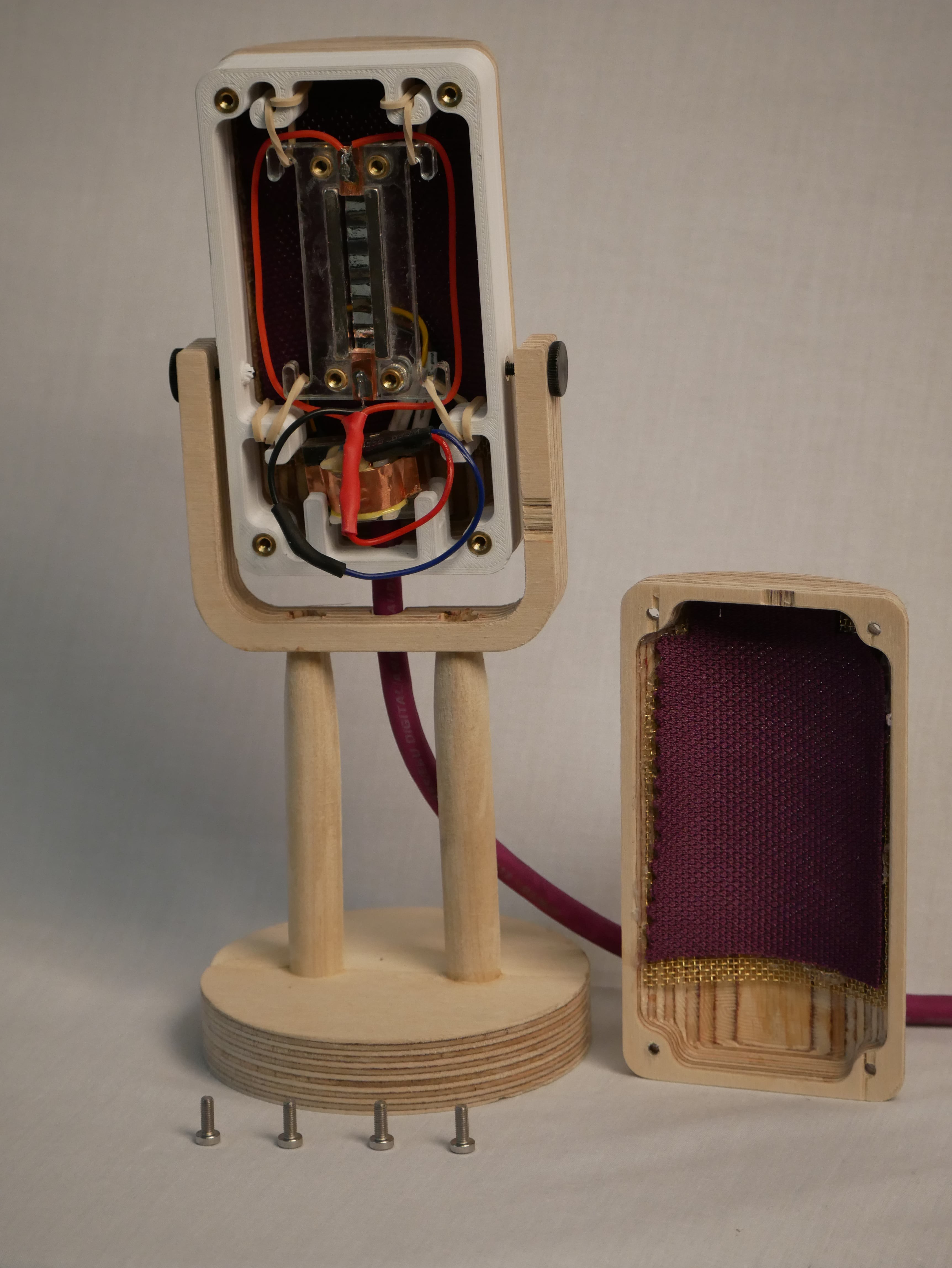 Gallery CustomDesigned Ribbon Microphone Hackaday.io