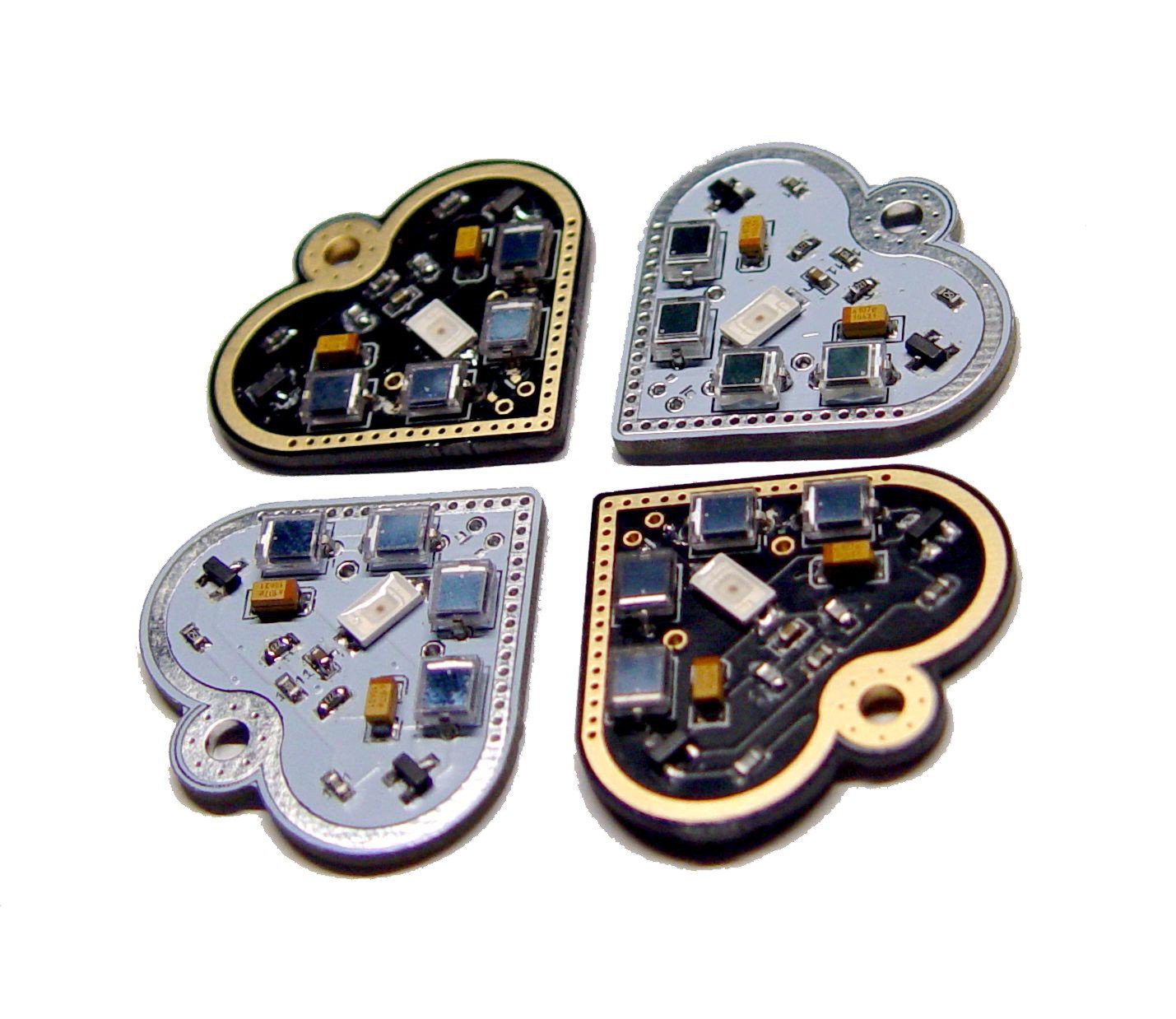 Gallery Solarpowered flashing LED heart pendant Hackaday.io