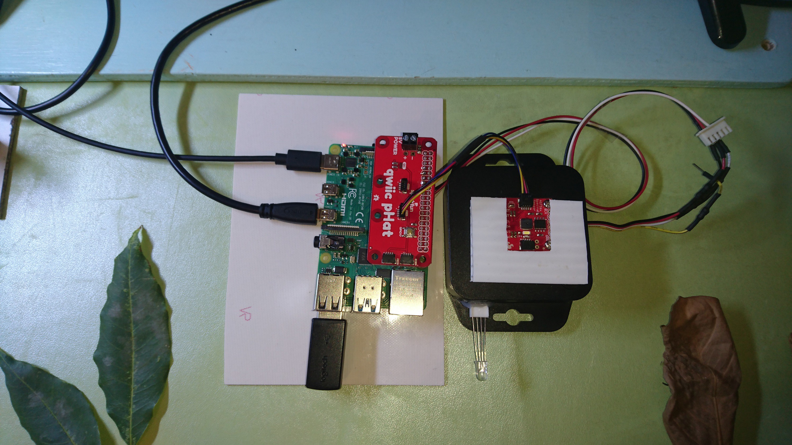 Homemade Spectrometer Hackaday.io