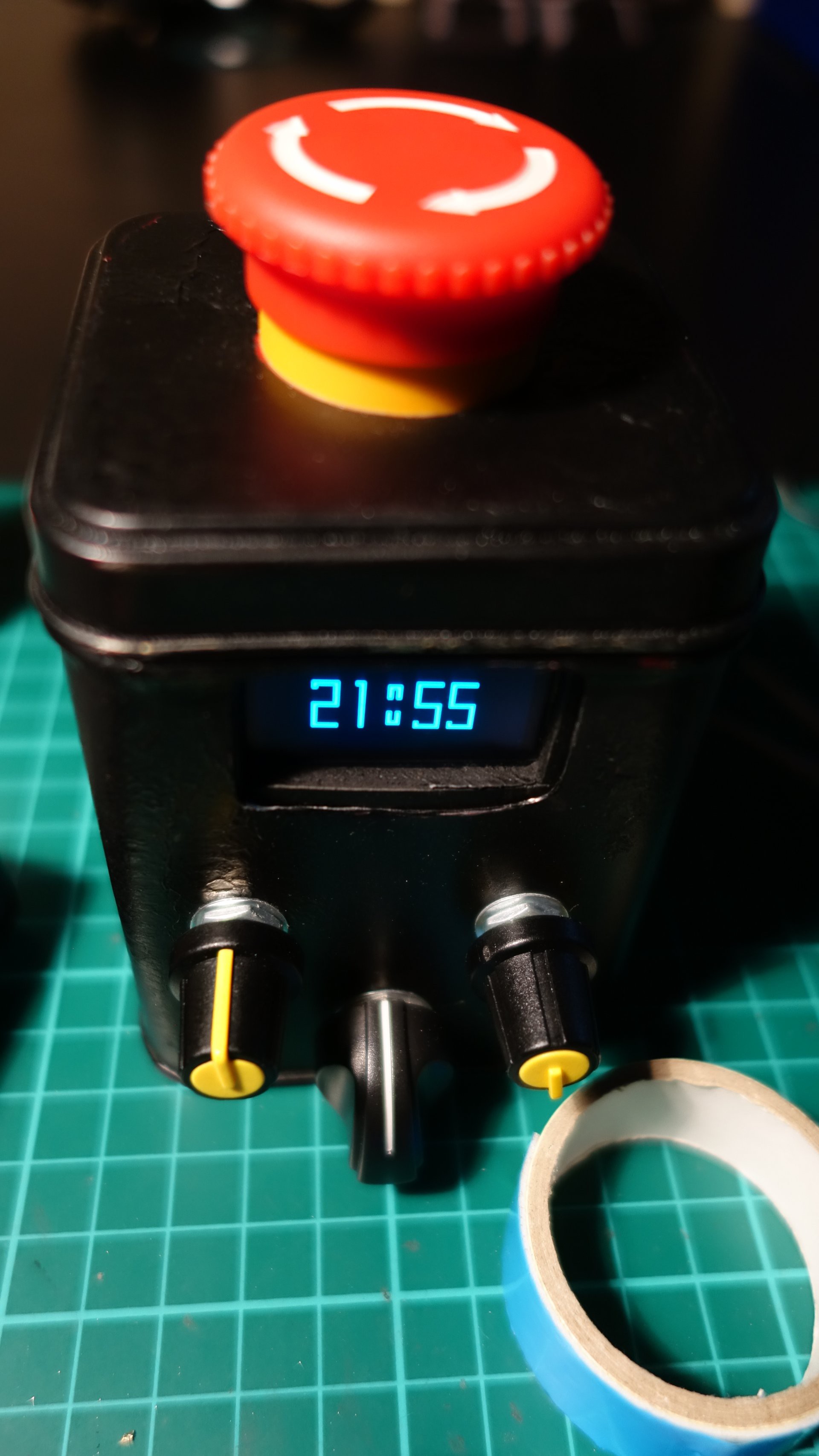 Gallery Industrial Alarm Clock Hackaday.io