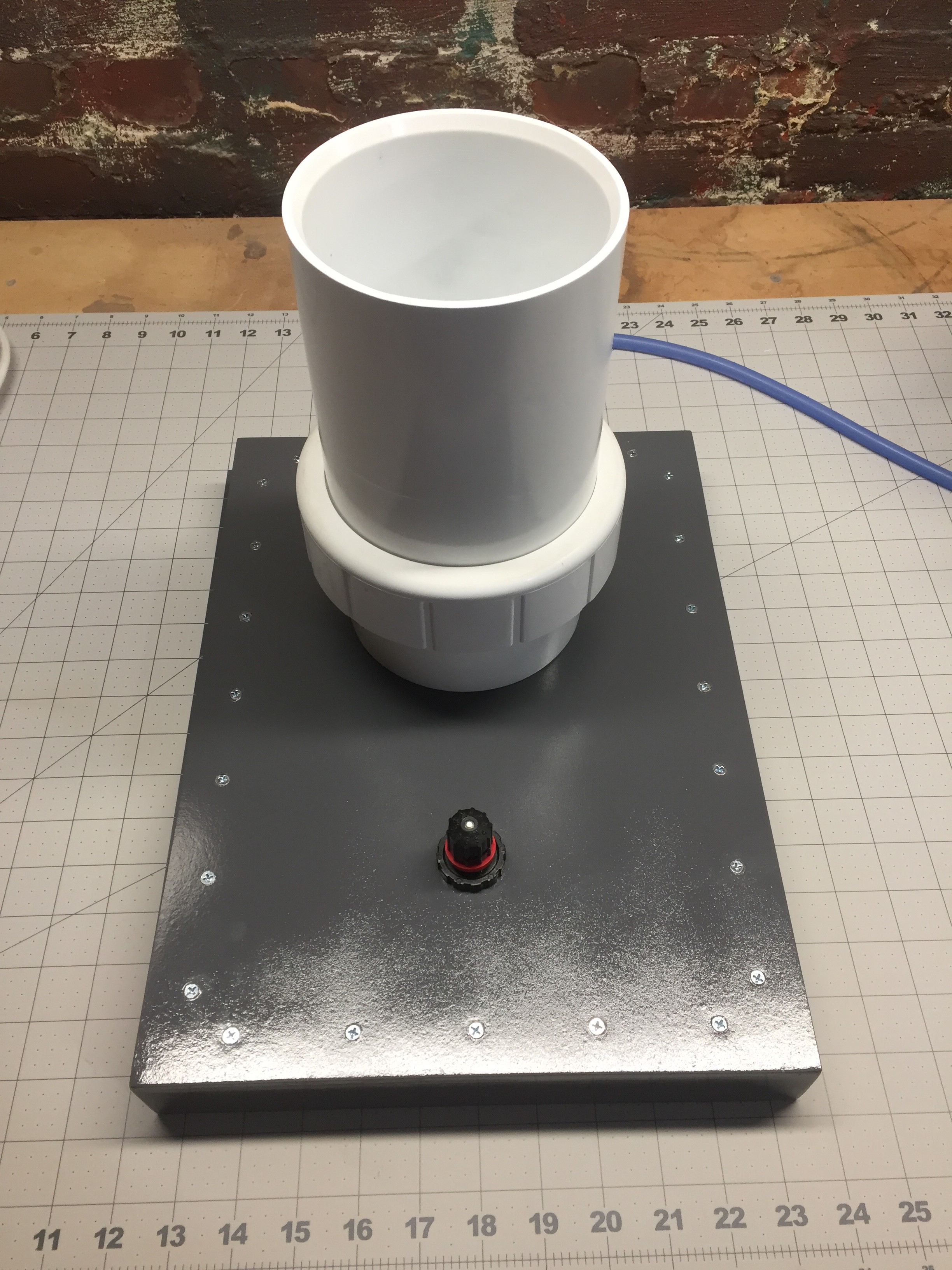 Fluidized Bed for Powder Coating Details Hackaday.io