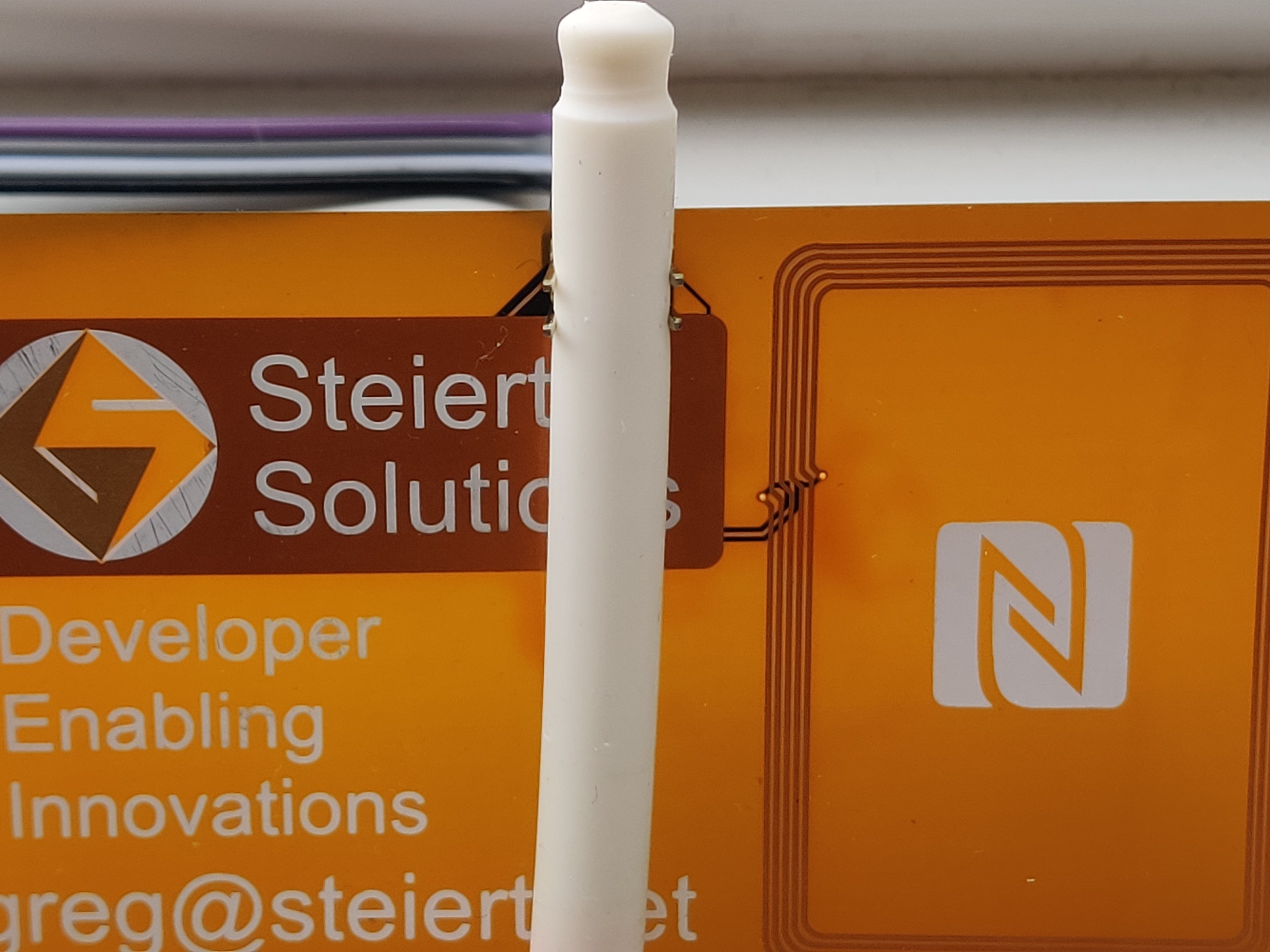 Gallery Beeping, Blinking Businesscard Badge (B4) Hackaday.io