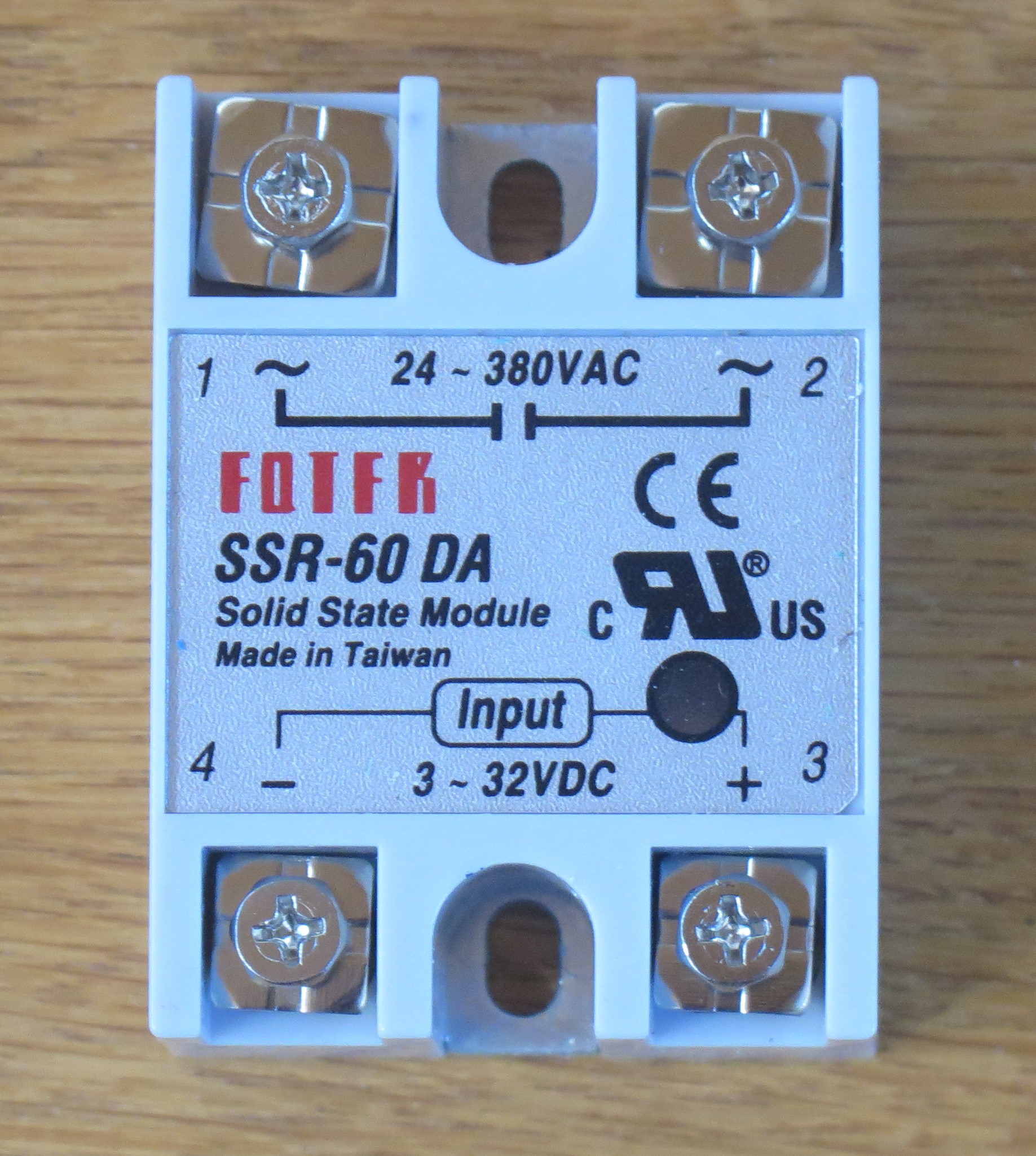 Switched from mechanical relay to SSR for hot water tank Details