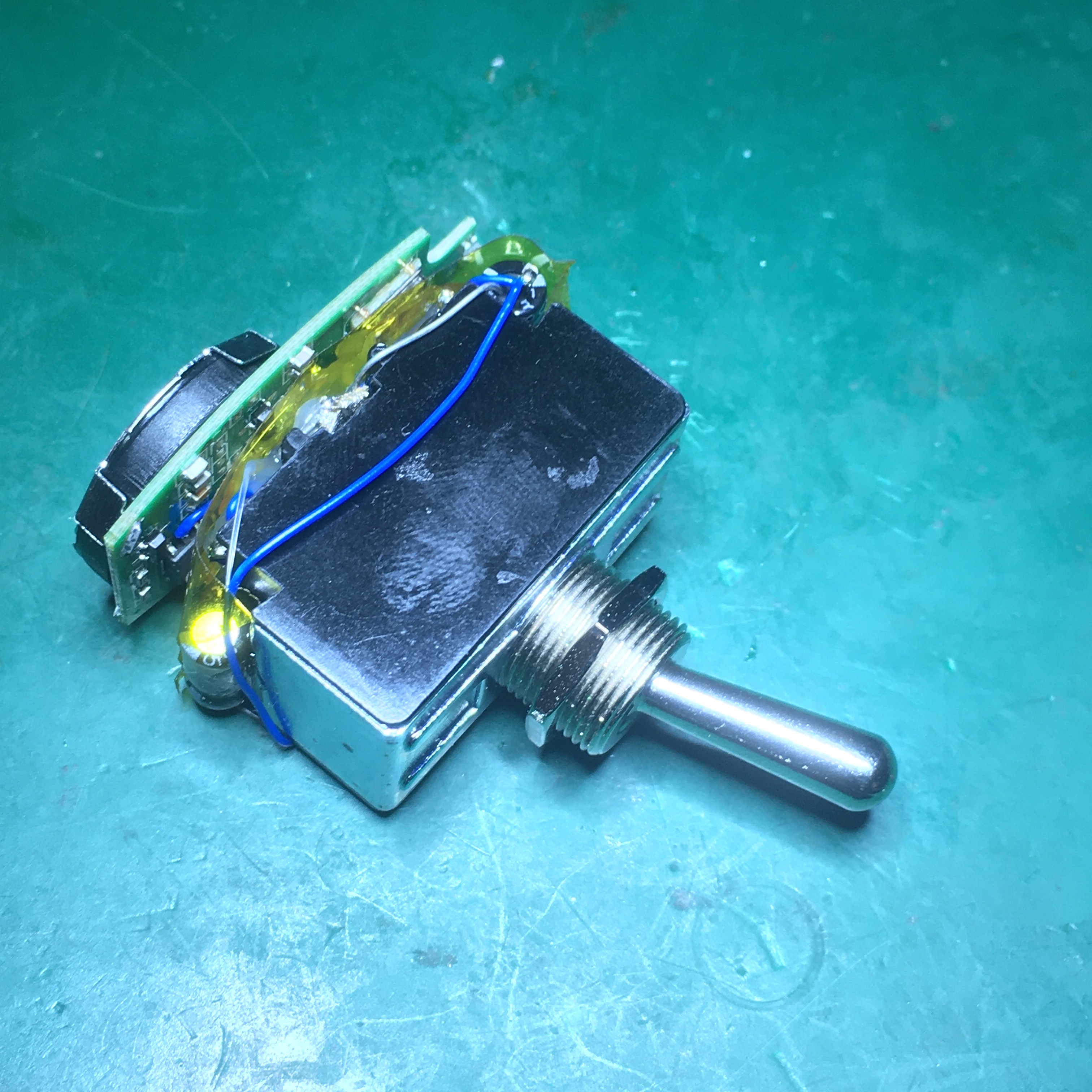 Gallery Wireless pushbutton to toggle switch conversion Hackaday.io