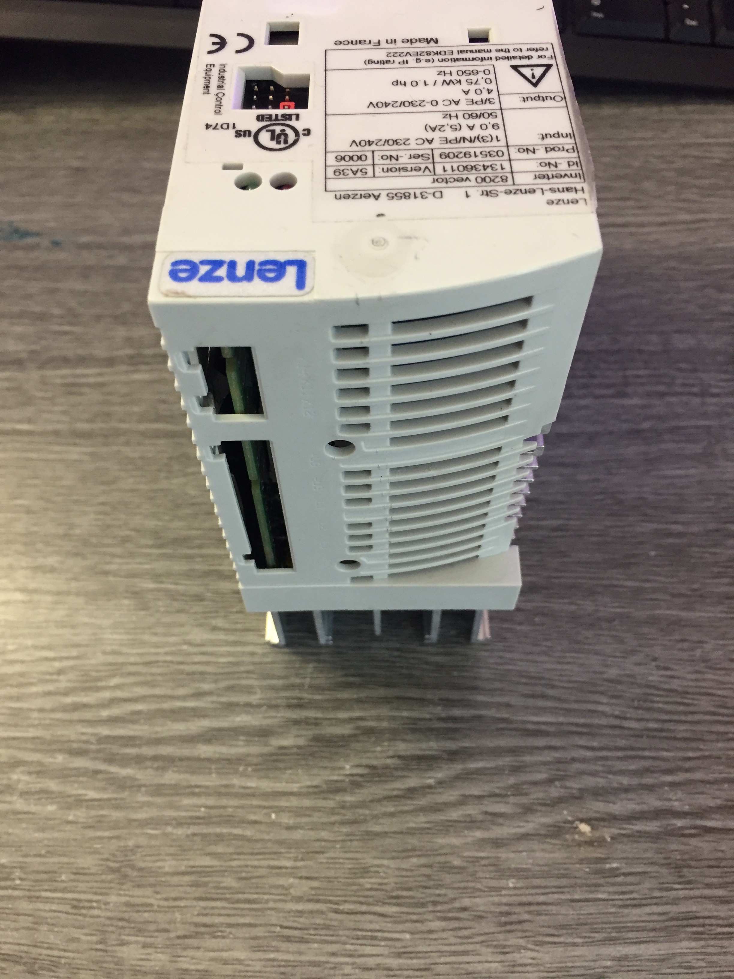 1 Lenze 8200 vector drive Details Hackaday.io