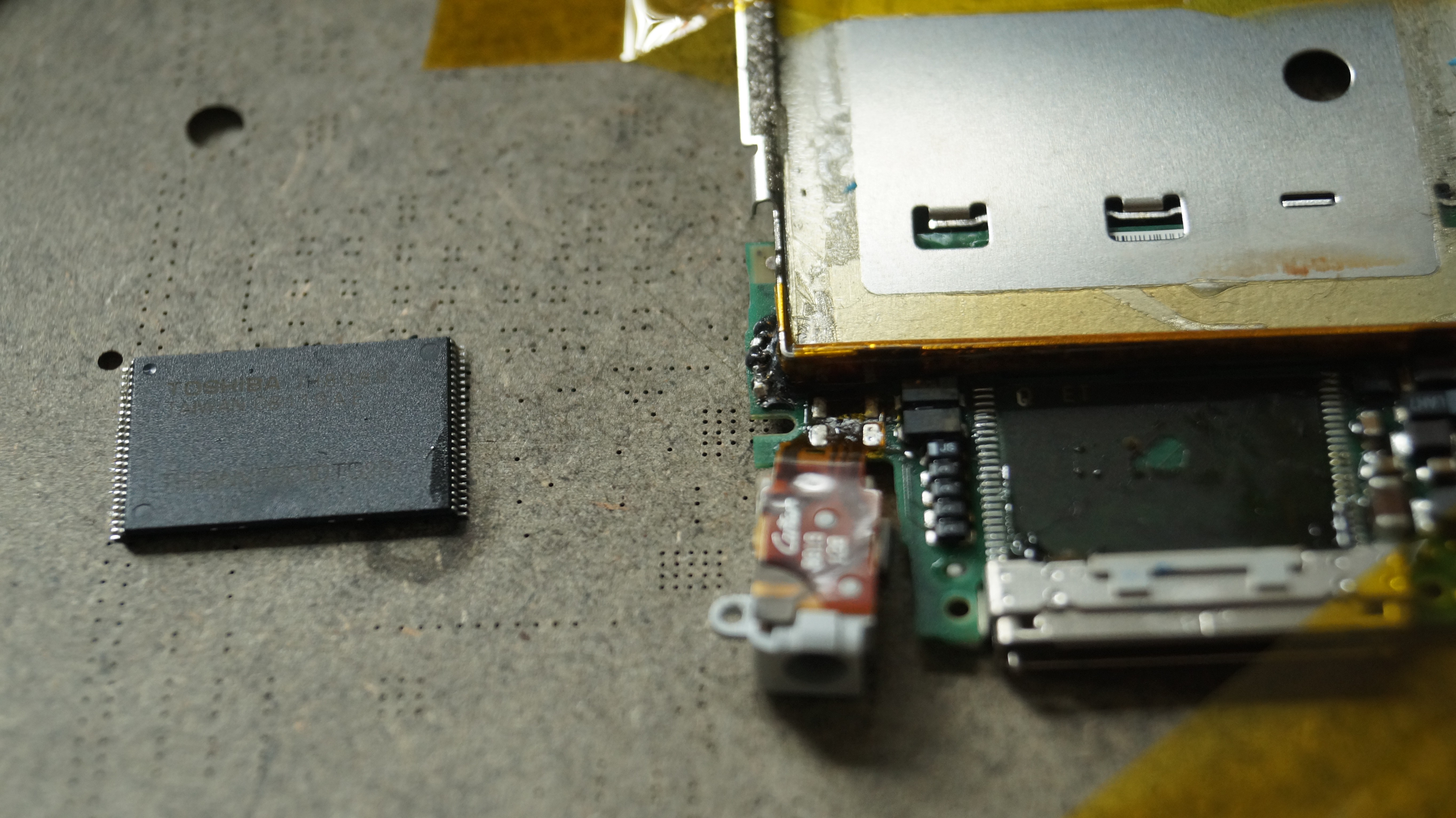 Gallery iPod Nano 3rd Gen MLC NAND Upgrade & Software Hack Hackaday.io