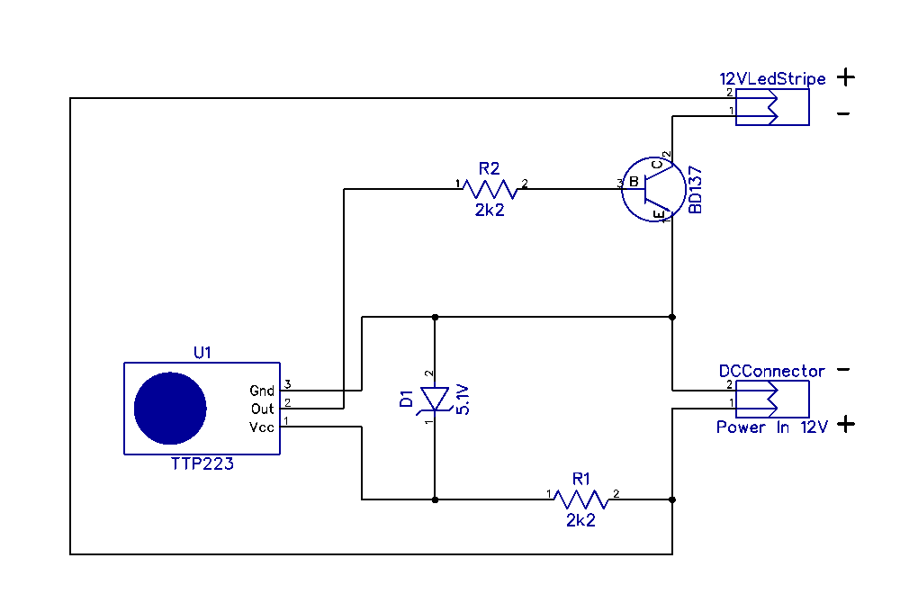 Instructions | 5-12V Capacitive Touch Switch | Hackaday.io