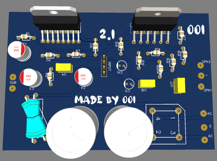 Tda7265 Subwoofer Circuit Diagram In Stock