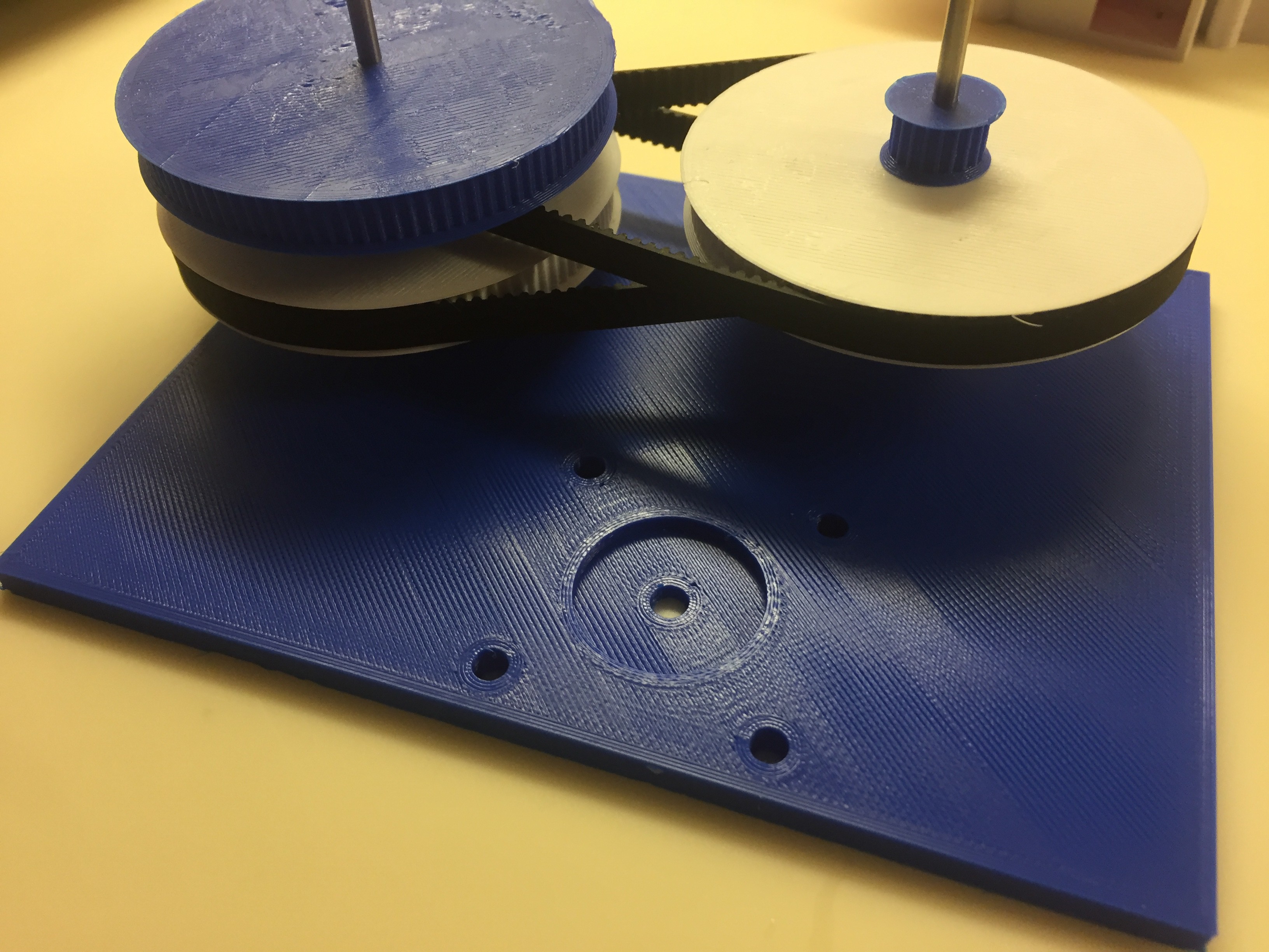3D Printed Pulleys Details Hackaday.io