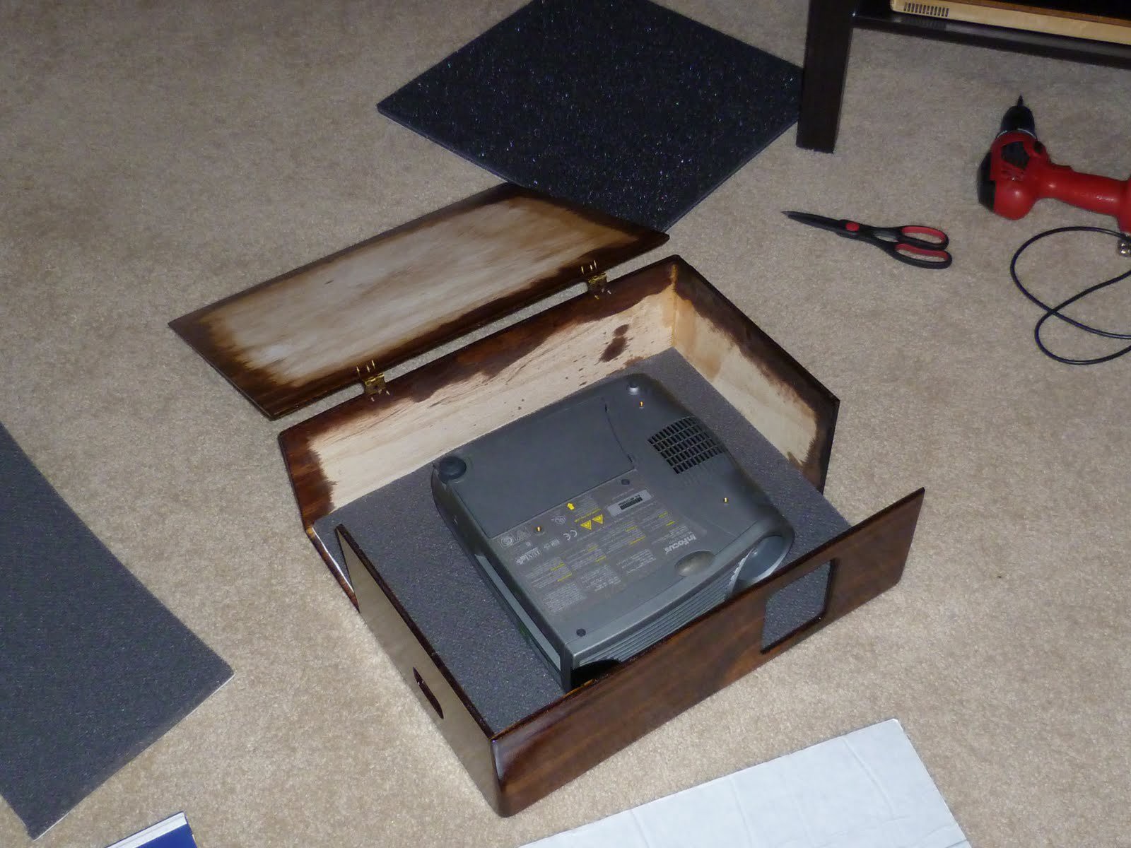 Gallery Projector Hush Box Hackaday.io