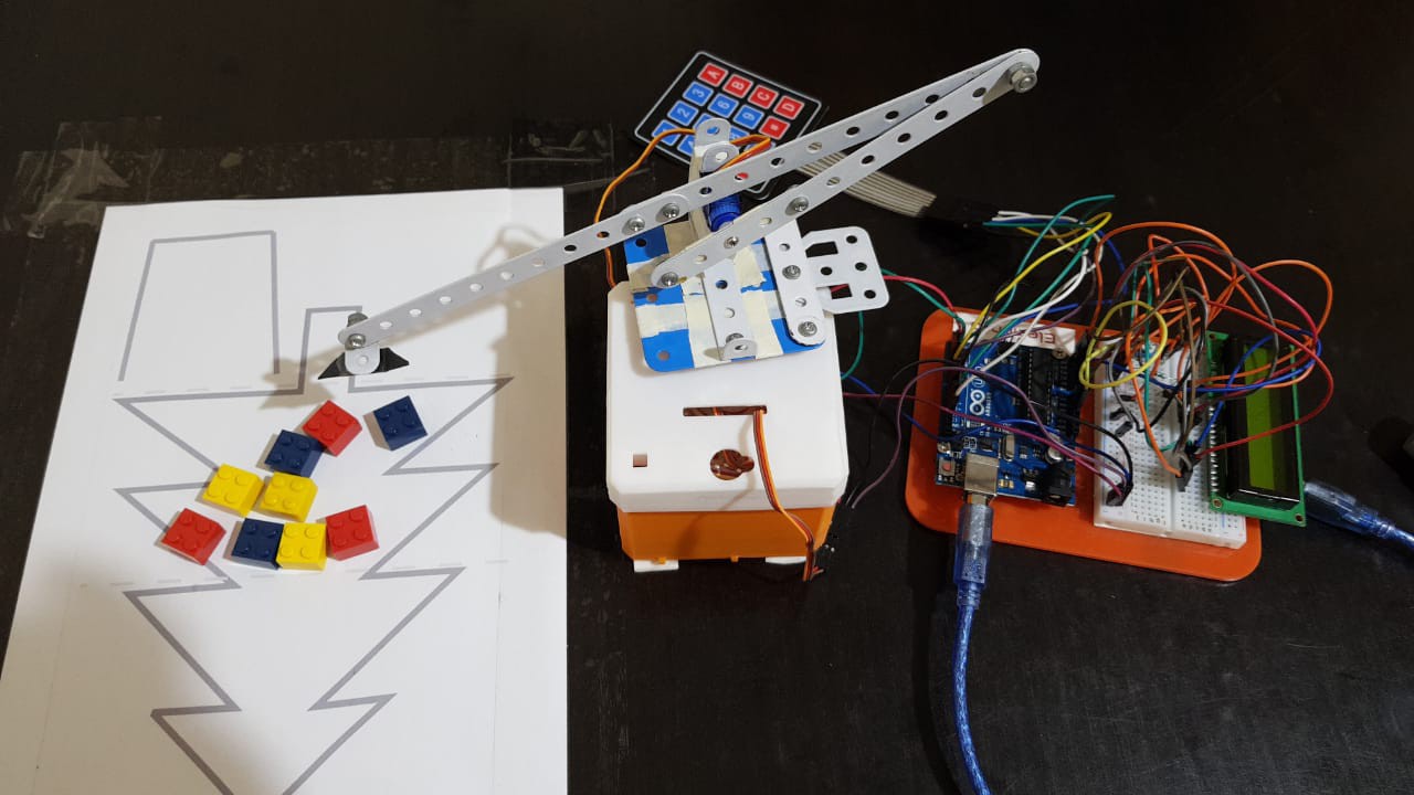 Gallery Robotic Arm using 2 servo motors Hackaday.io