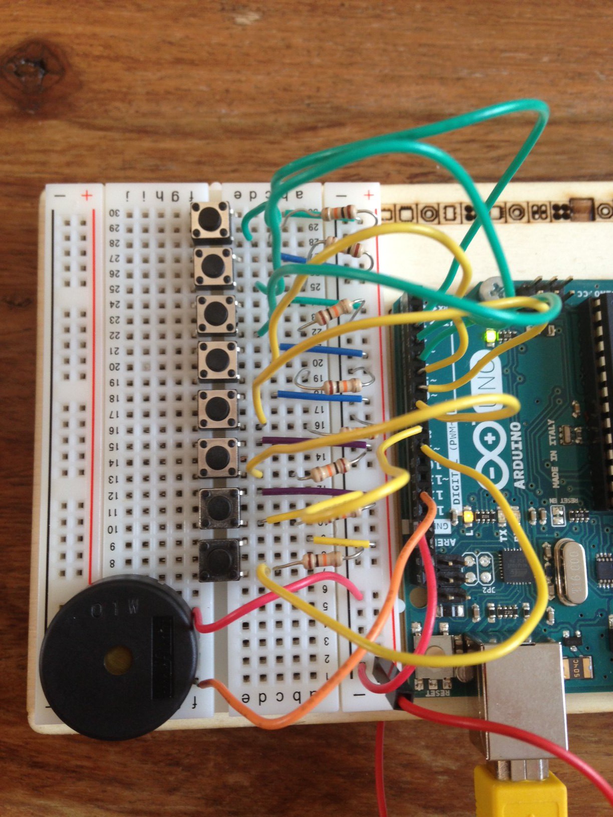 Gallery Arduino Piano Hackaday.io