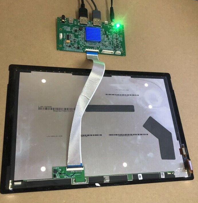 LCD driver board for the Surface Screen Details Hackaday.io
