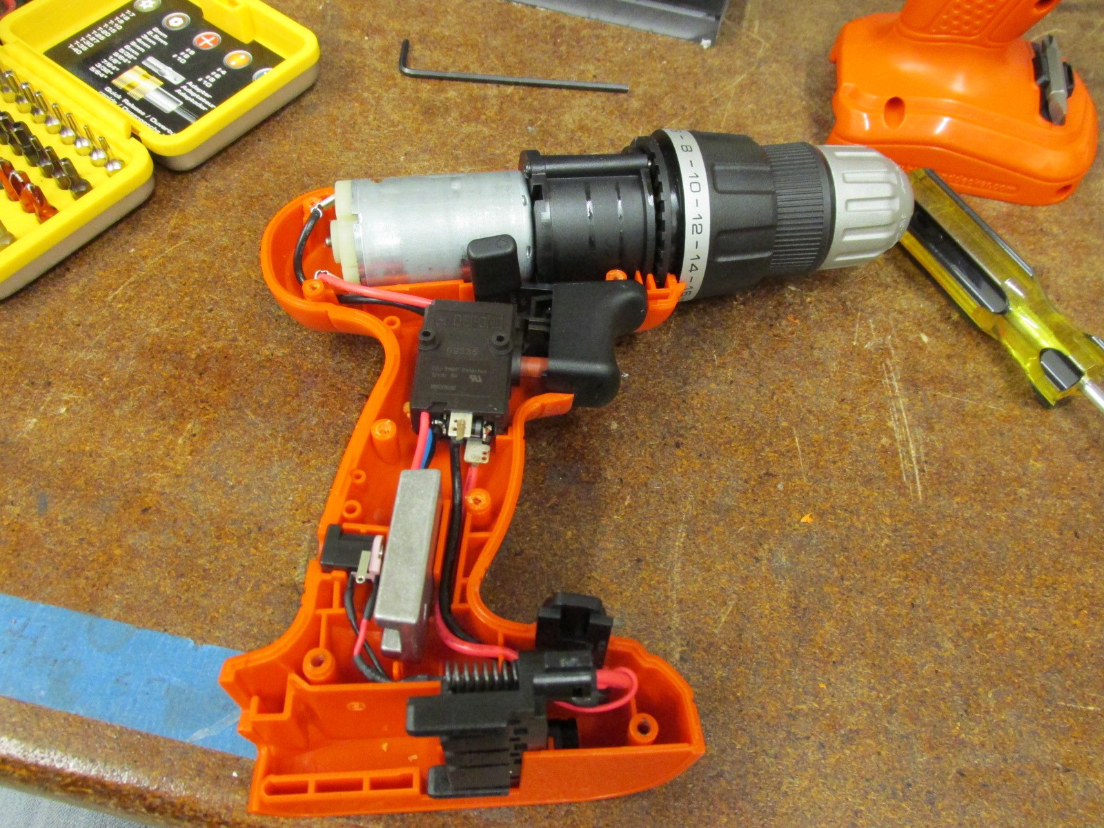 Cordless Drill Teardown, DC Geared Motors Details Hackaday.io