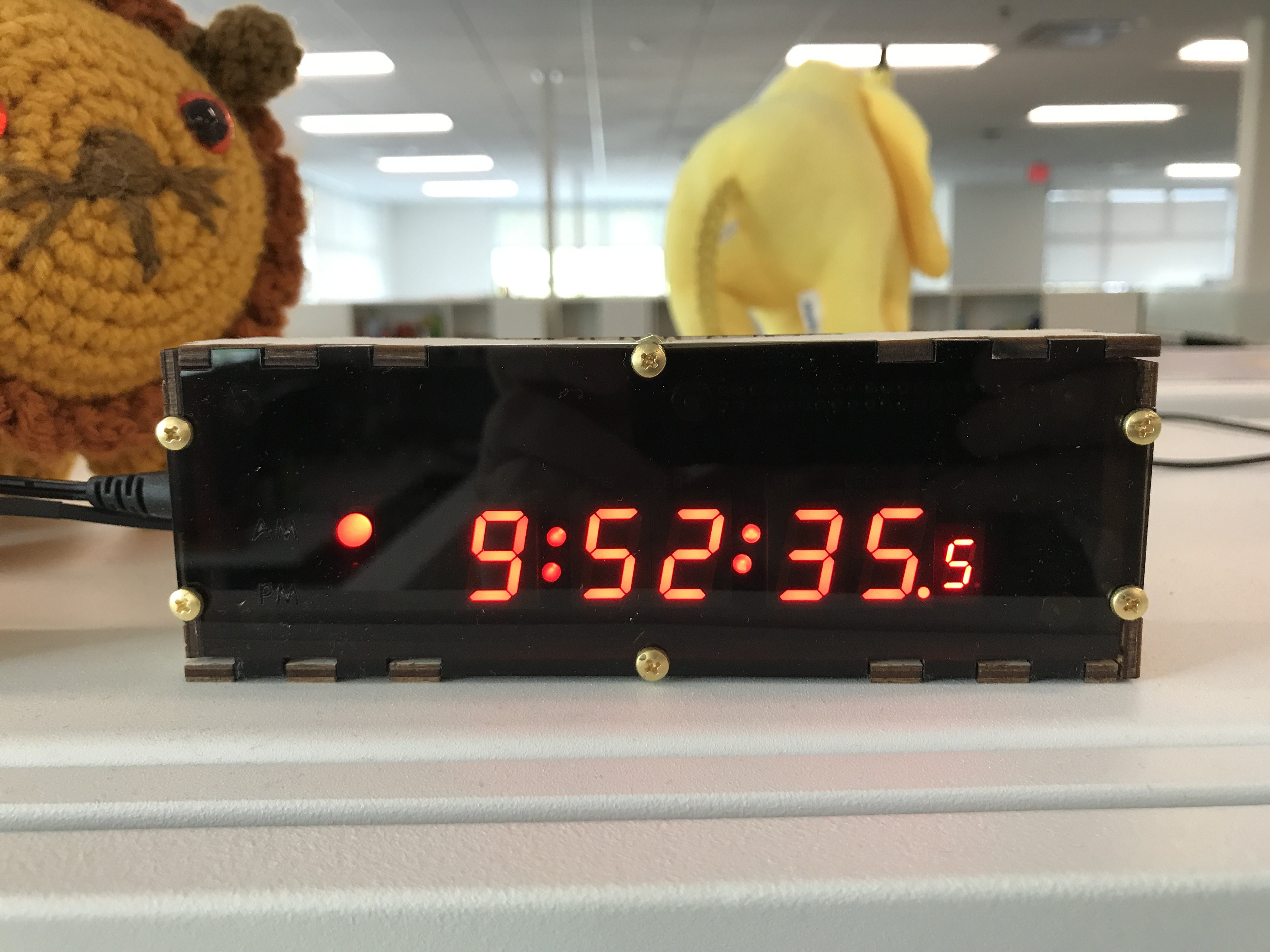 Gallery Raspberry Pi Zero W desk clock Hackaday.io