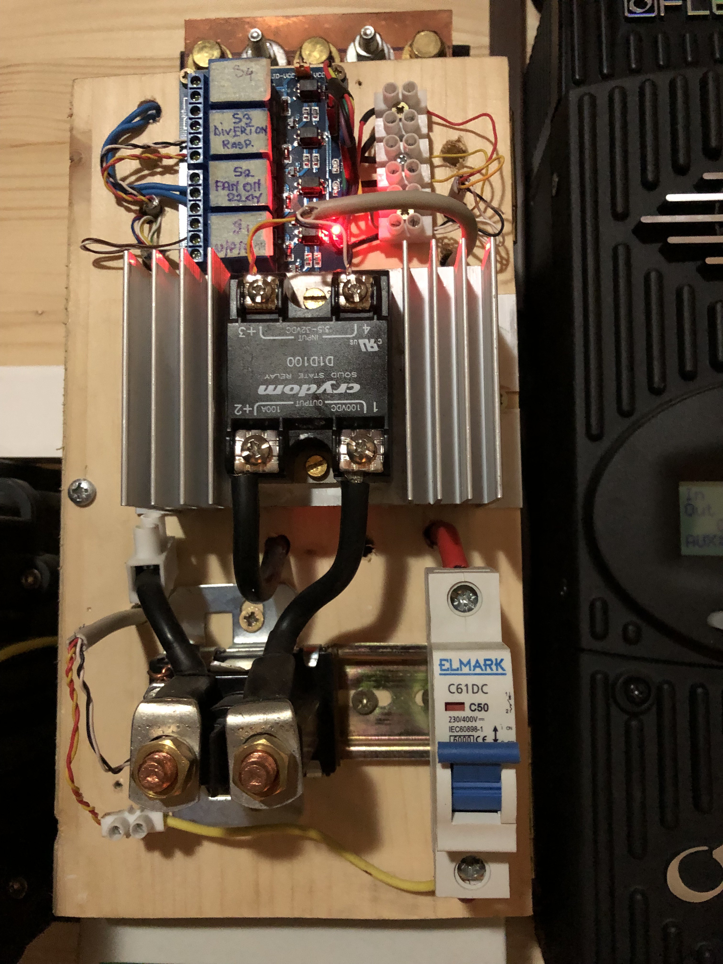 Solar power diverter Outback power Details Hackaday.io