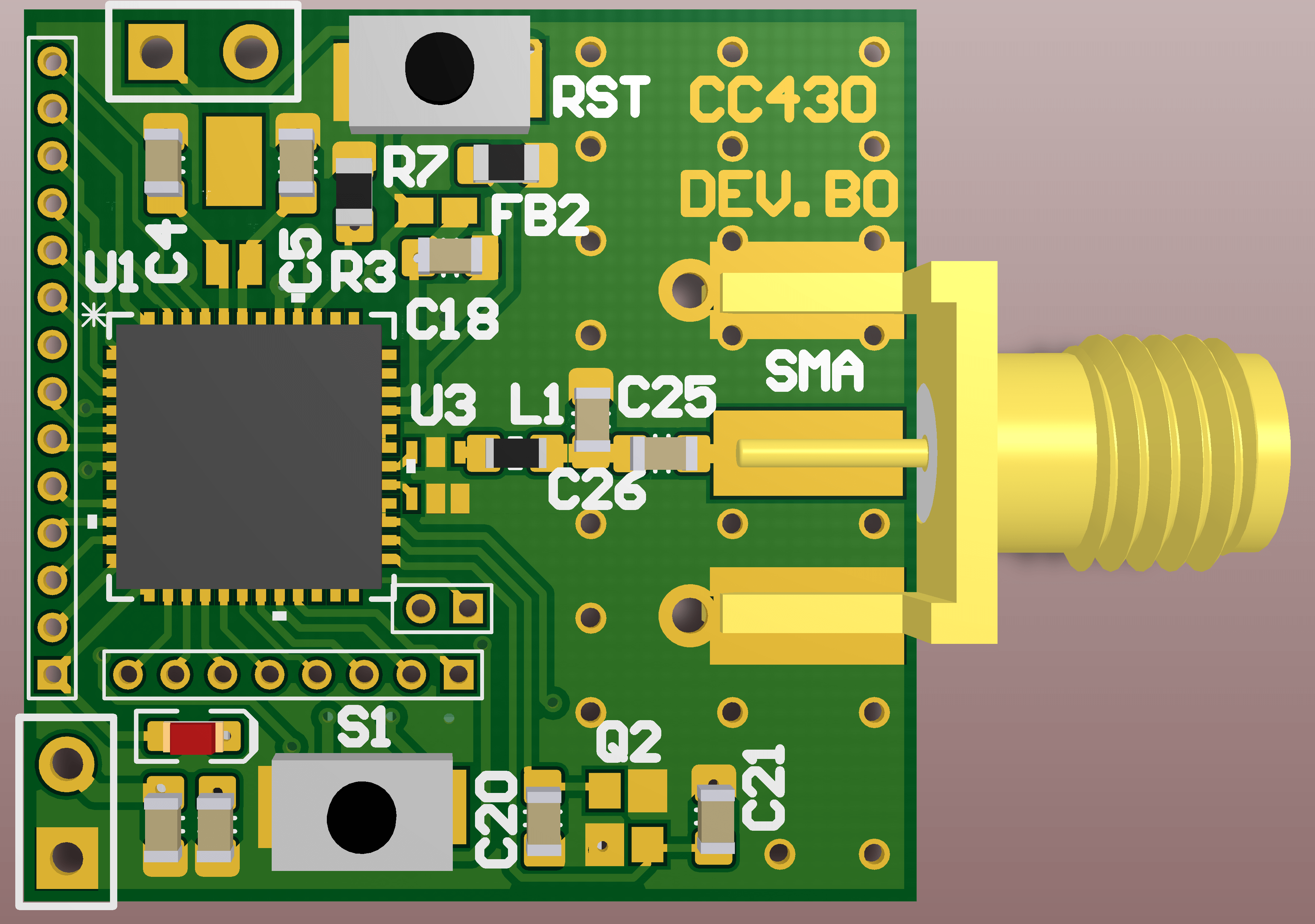 SMA connector fits! | Details | Hackaday.io