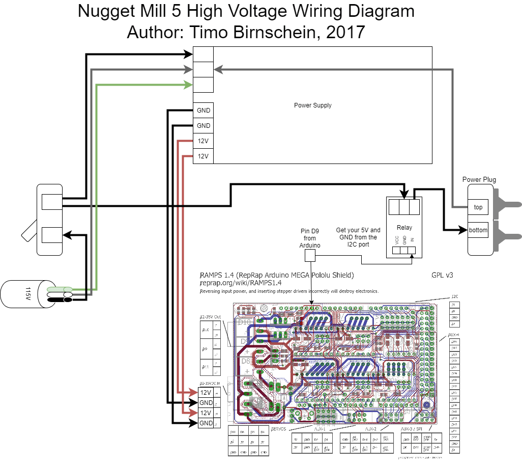 High Voltage Wiring Diagram | Details | Hackaday.io