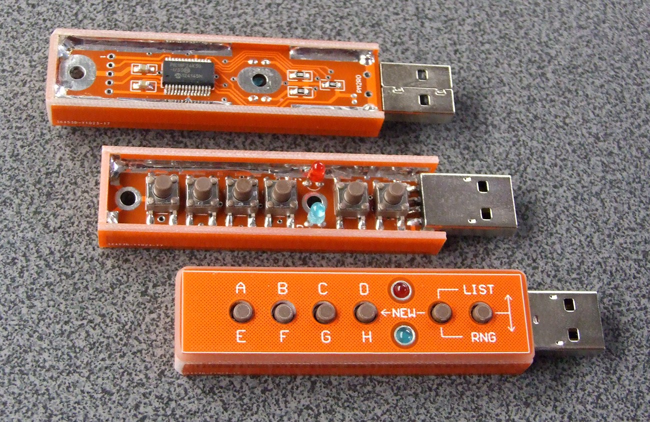 Hardware password manager Hackaday.io