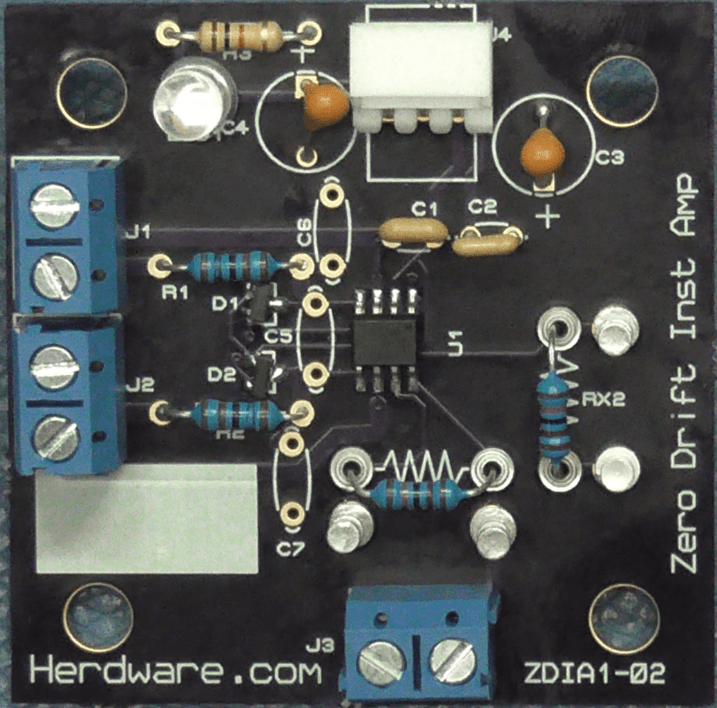 Gallery Herdware Zero Drift Instrumentation Amplifier Hackaday.io