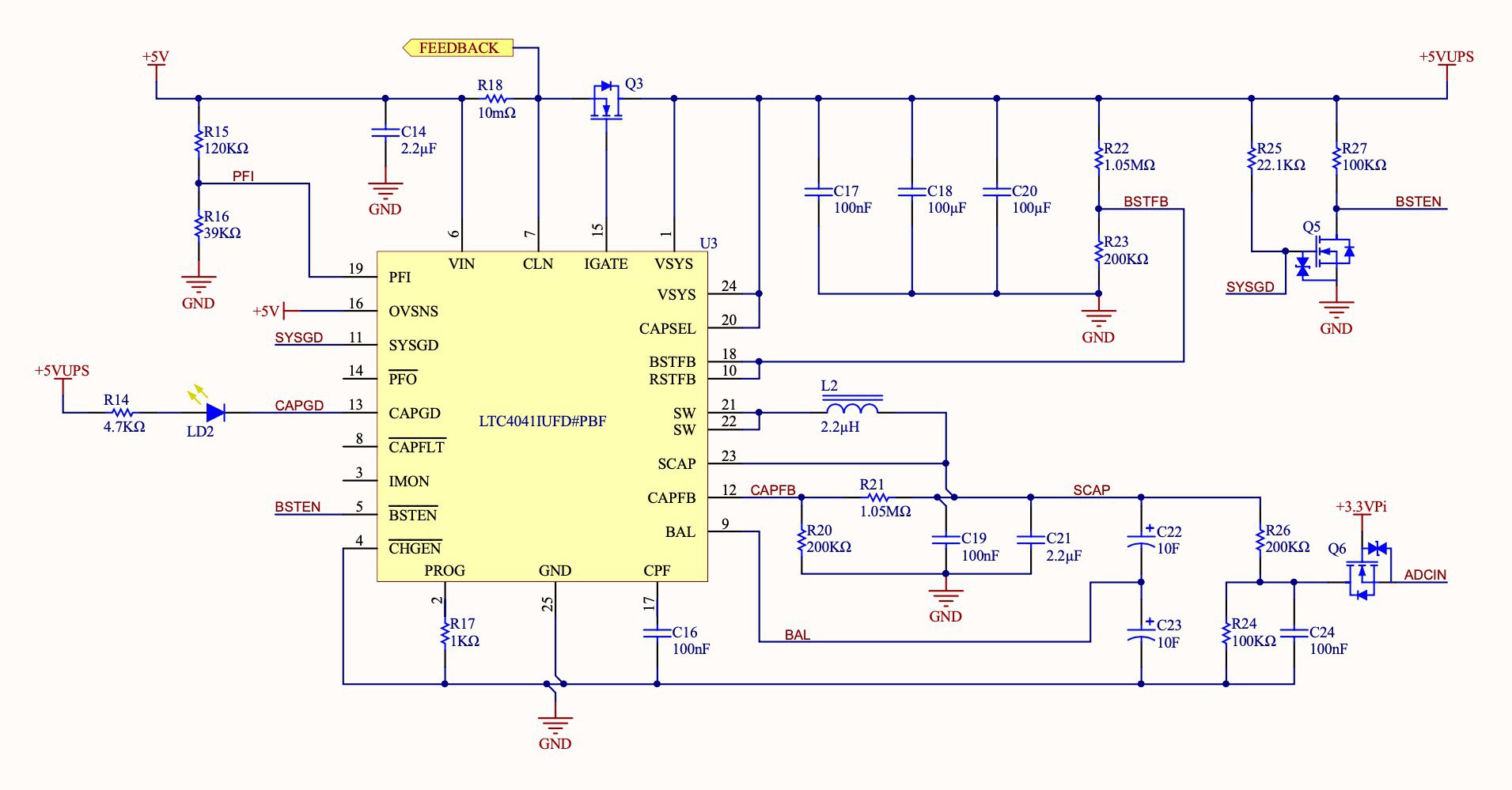 Raspberry SuperCapacitor UPS & Power Supply Details Hackaday.io