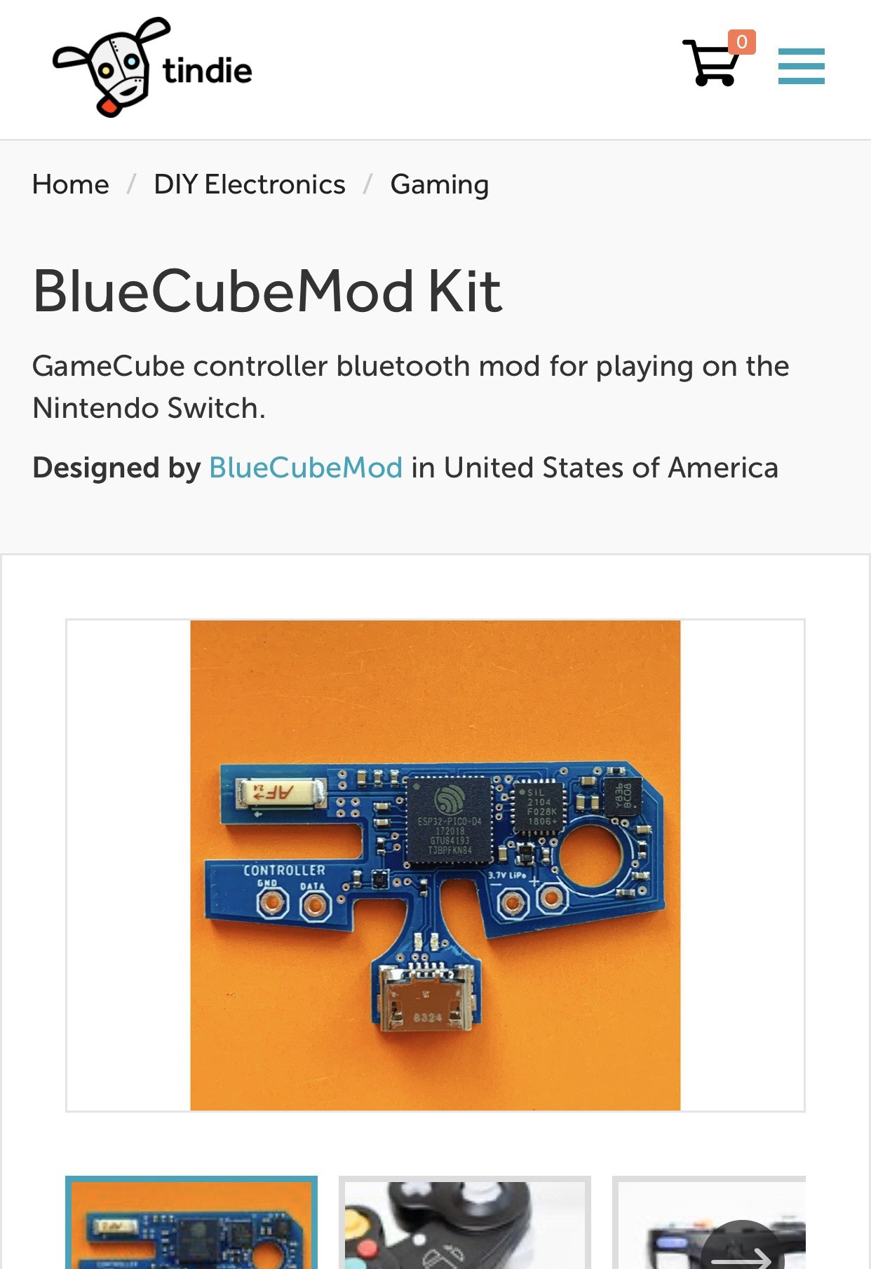 Project BlueCubeMod Bluetooth GameCube Controller Mod Kit Hackaday.io
