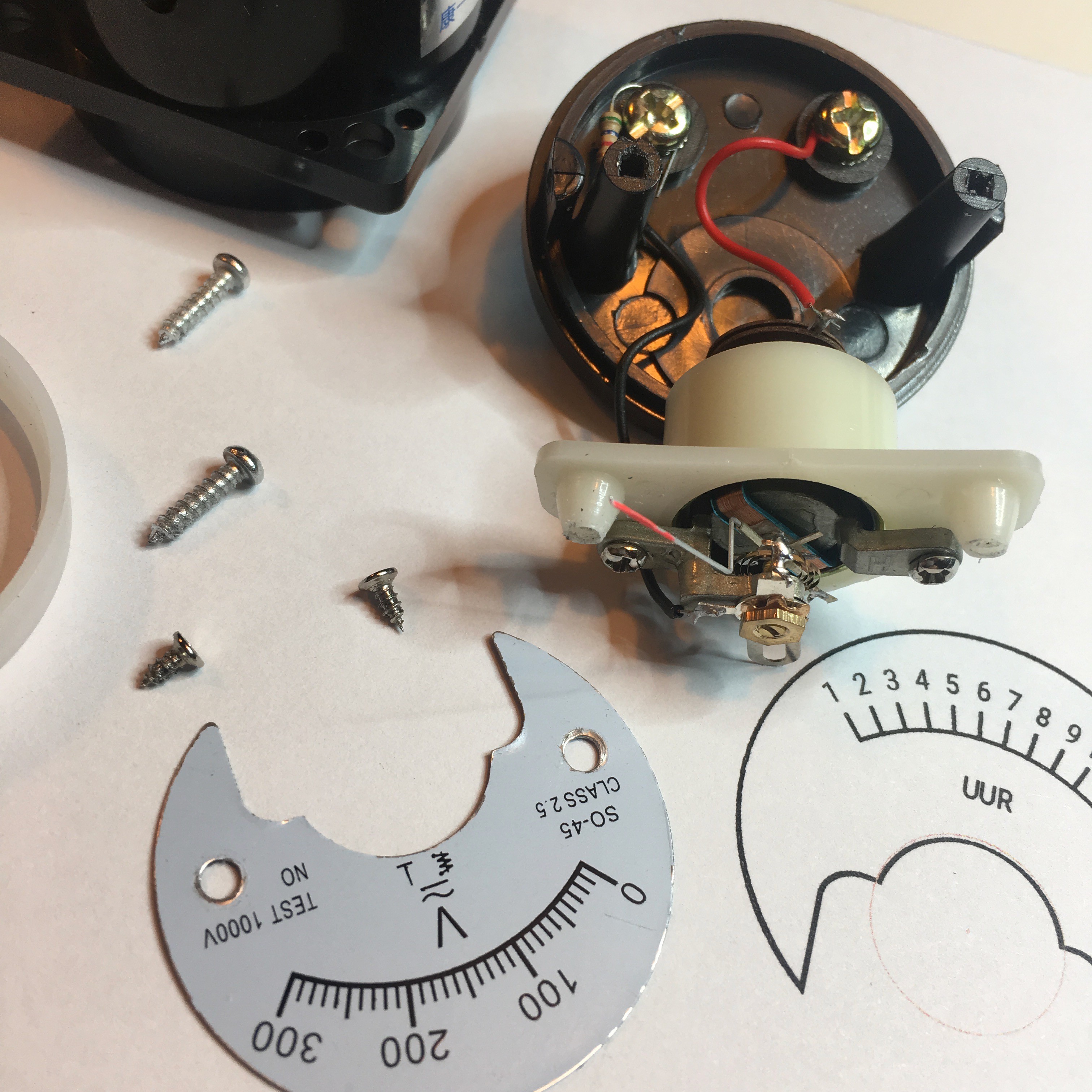 Gallery Analog Volt Meter Clock Hackaday.io