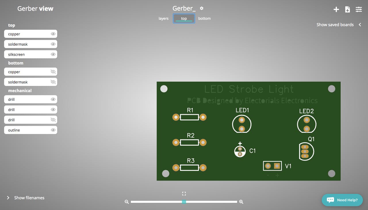Gallery LED Strobe Light Circuit by PCBGOGO Hackaday.io