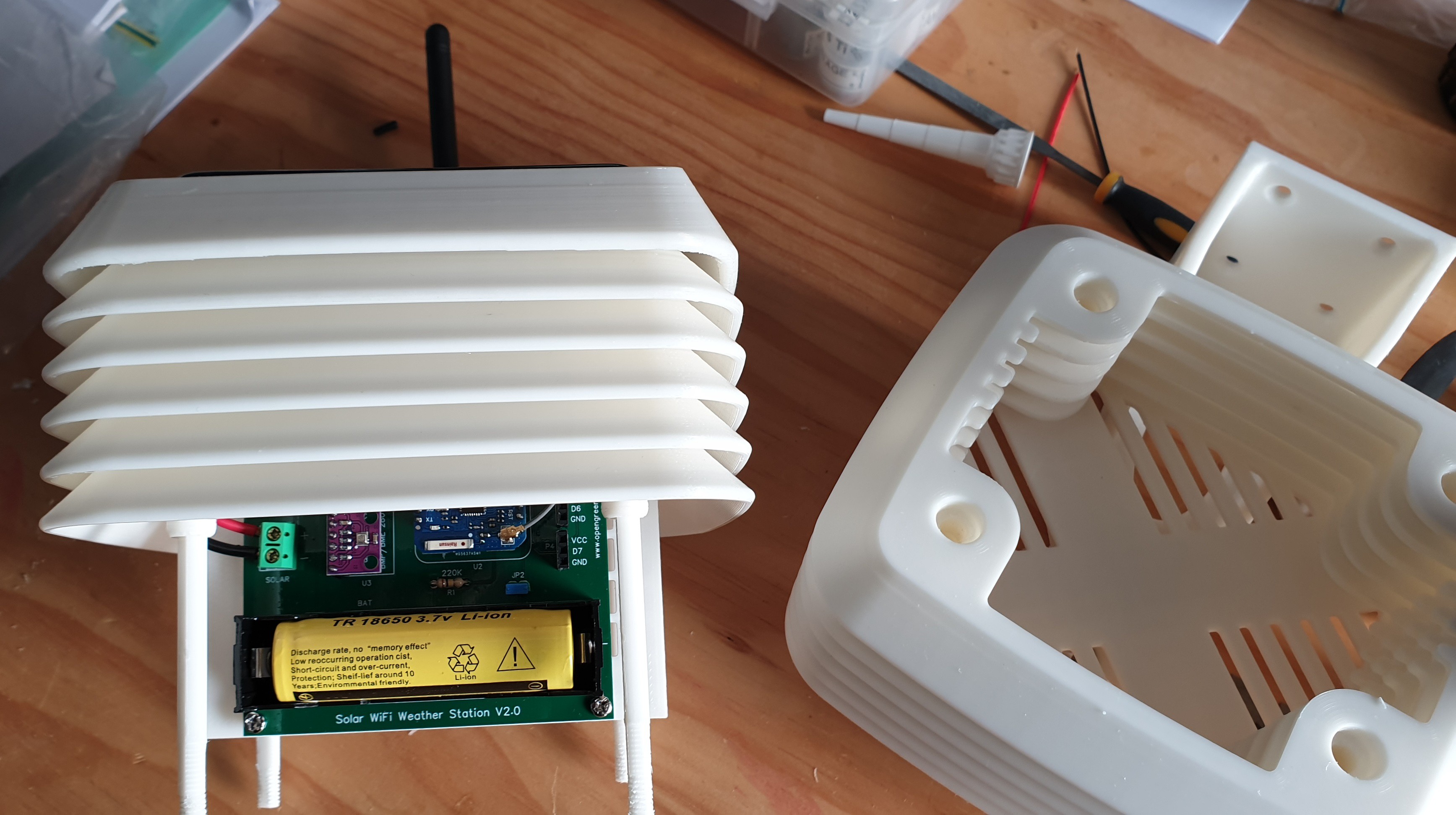 3D Printed Stevenson Screen Details Hackaday.io