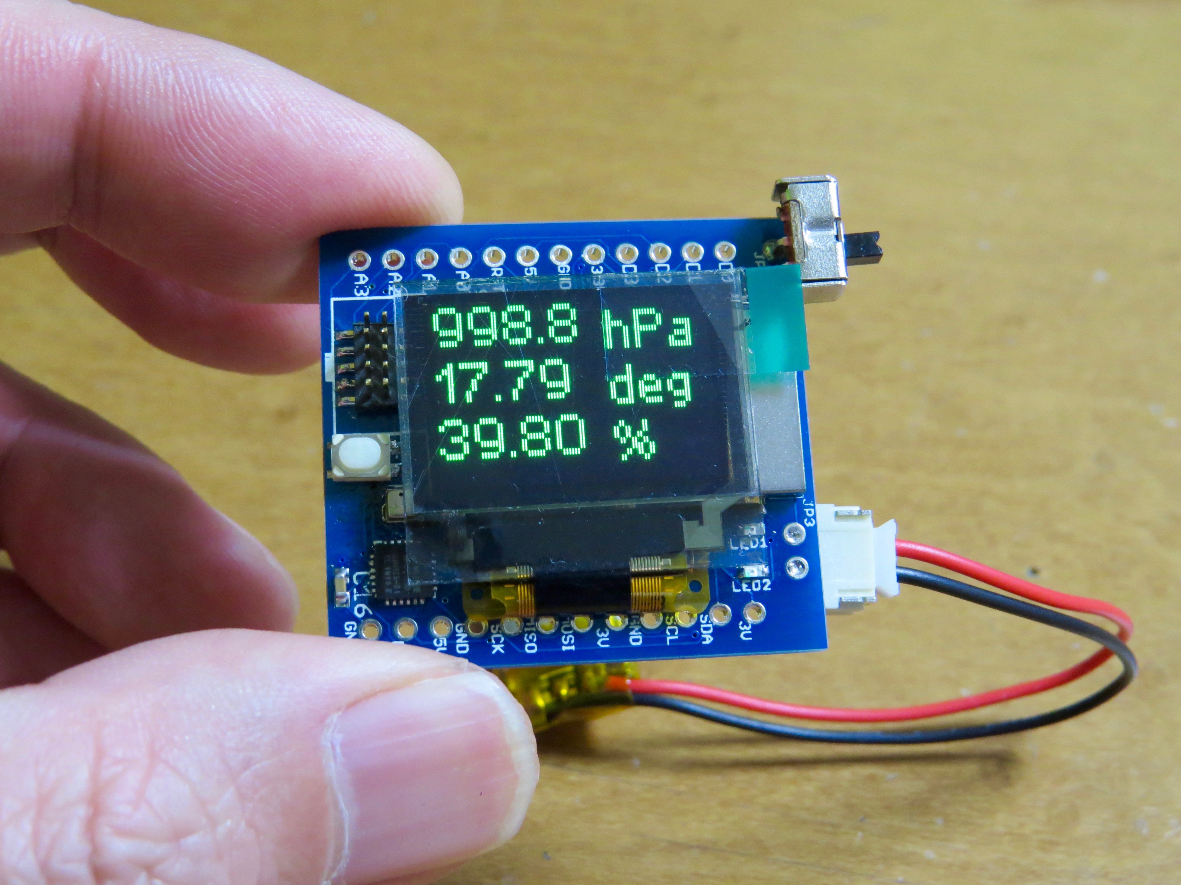 ULTIMA has an evolution, both gyro sensor (MPU6050) and