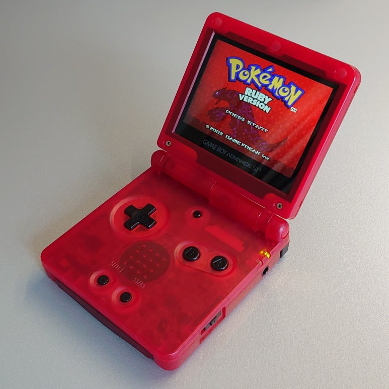 Gameboy Sp Battery Mod Nintendo Gameboy Advance With Backlight And