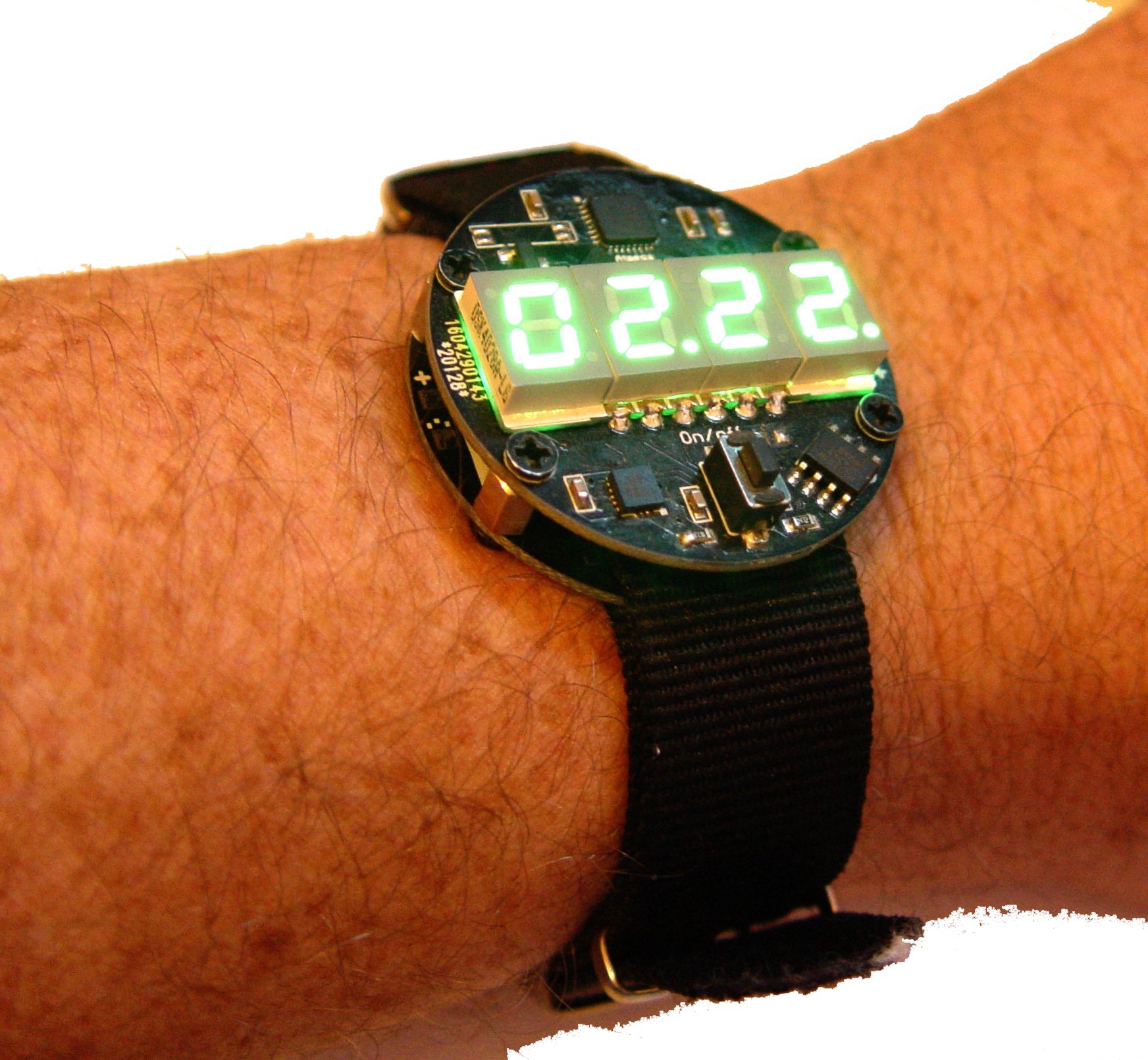 Gallery Motion activated LED watch Hackaday.io