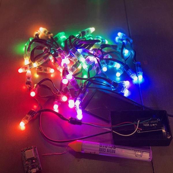 Custom Christmas Lights With WLED and WS2811 LEDs Hackaday.io
