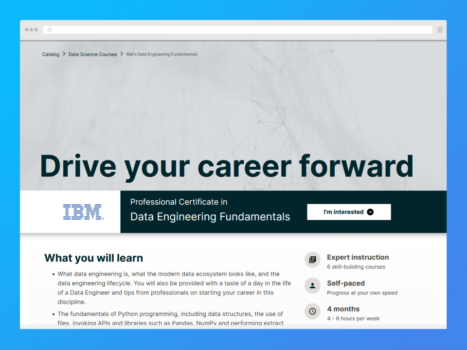 10 Best Data Engineering Courses to Start a New Career in 2024