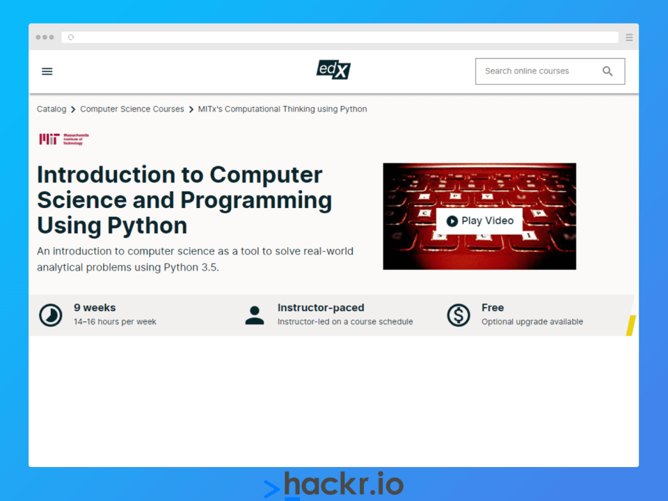 11 Best Computer Science Courses Online in 2024 [Free + Paid]