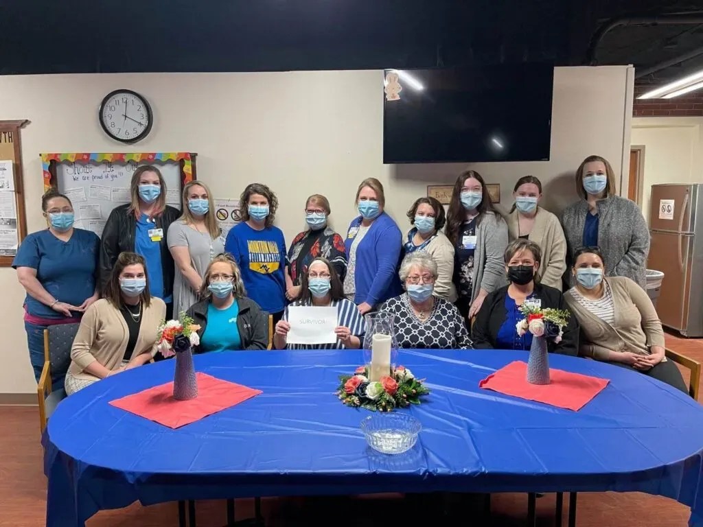 WRHS Dress in Blue Day draws attention to Colorectal Cancer Awareness