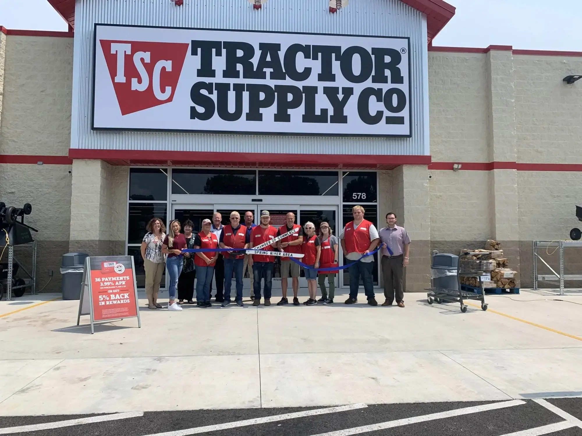 Tractor Supply Blue Ribbon Hallmark Times