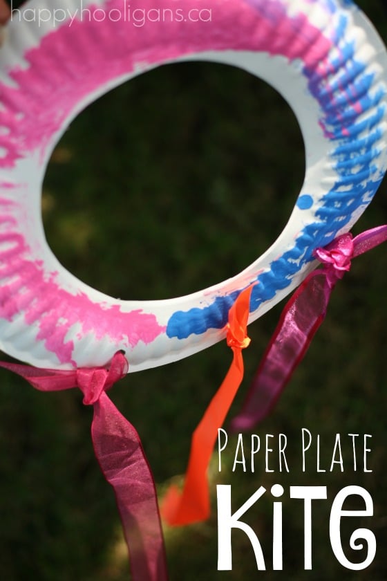 Paper Plate Kite for Toddlers and Preschoolers Happy Hooligans
