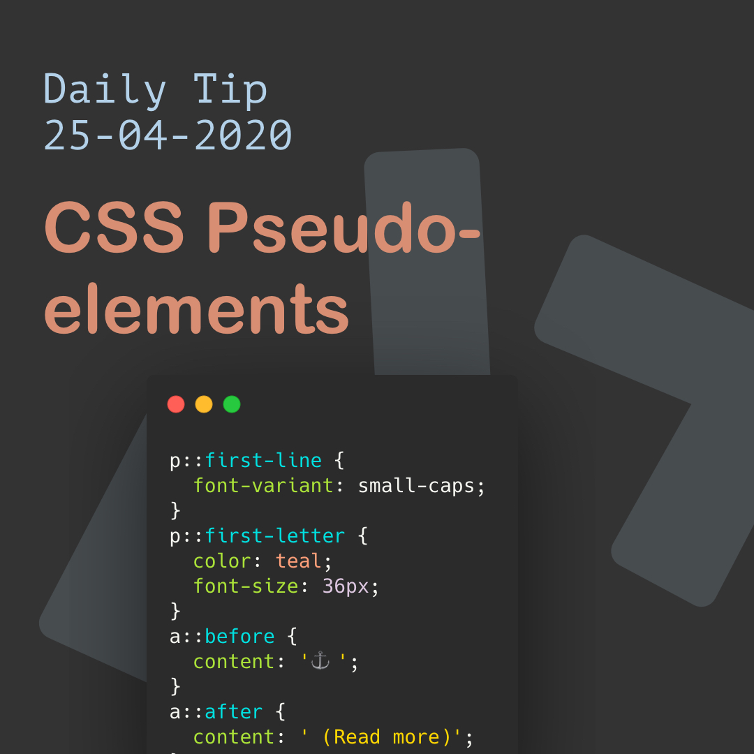 CSS Pseudoelements Hashnode