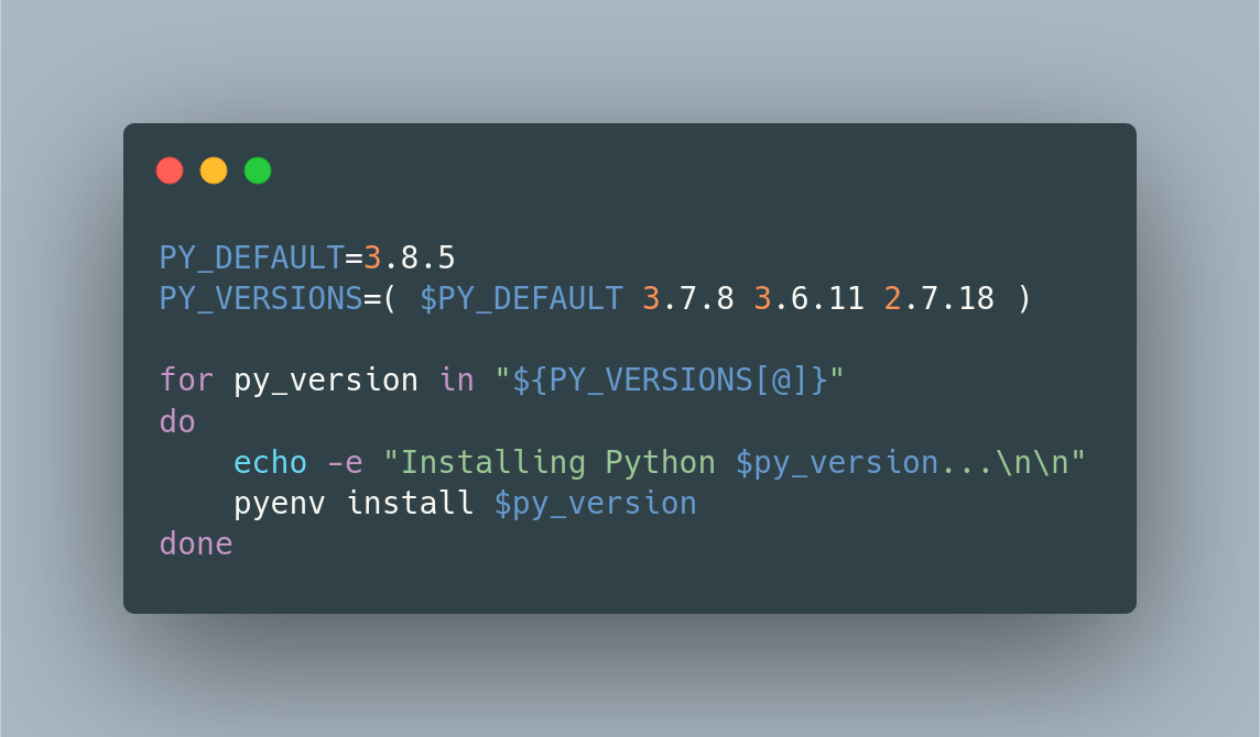 How I Set up Multiple Python Versions with pyenv on Linux